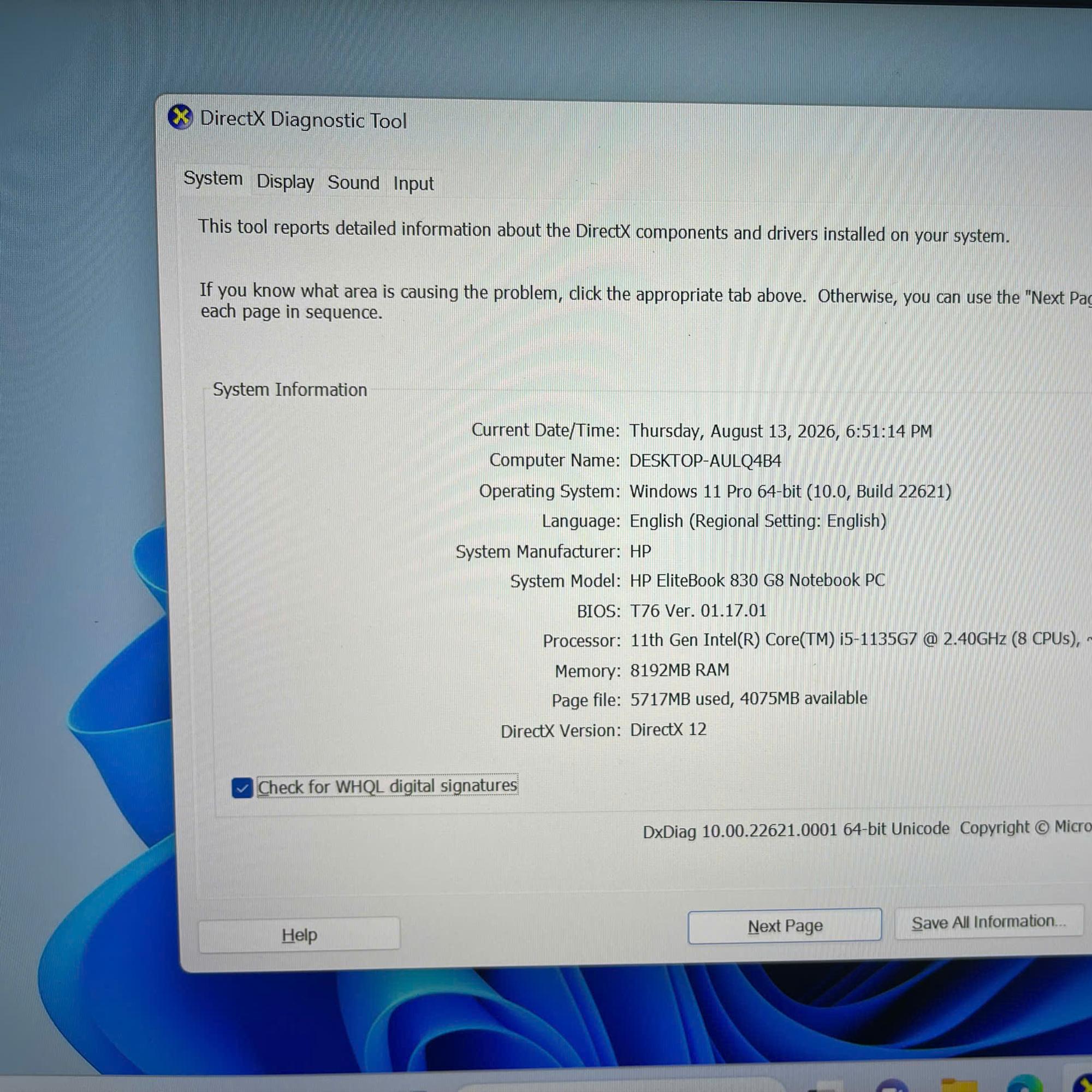 HP Elitebook i5 11th Ram 8GB 256GB NVMe Màn 13.3inch FHD IPS-duoc-ban-tai-Vi Tính Kim Trân