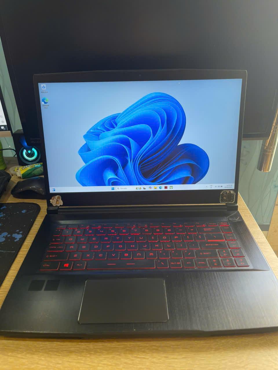 MSI Gaming i5 9th Ram 16GB 256GB SSD Card GTX 1650 Màn 15.6inch FHD-duoc-ban-tai-Vi Tính Kim Trân