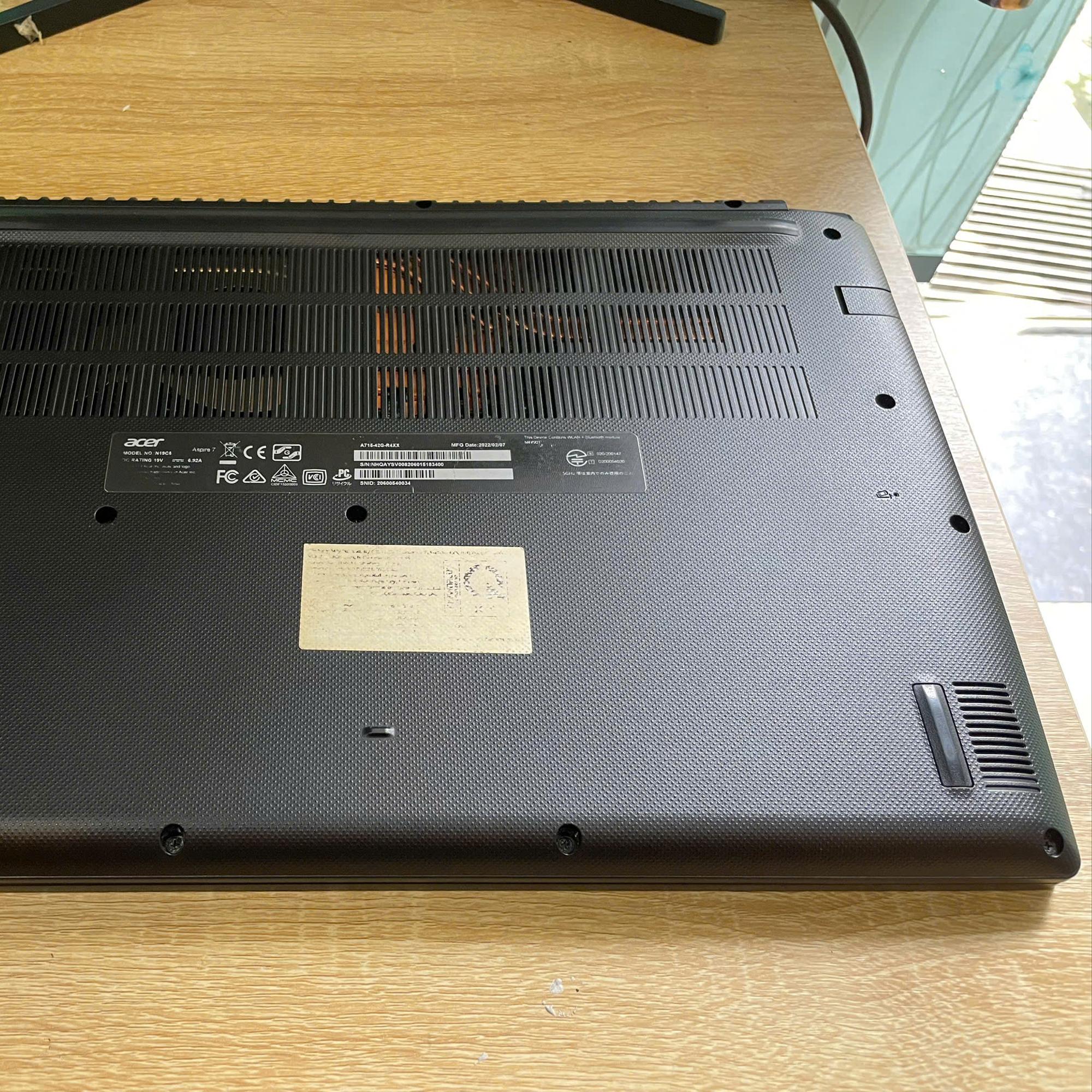 Acer Aspire Ryzen 5 5500U Ram 16GB 256GB SSD Card GTX 1650 Màn 15.6inch FHD IPS -duoc-ban-tai-Vi Tính Kim Trân