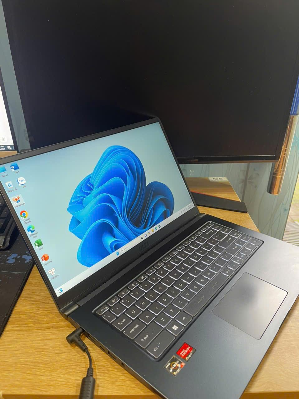 MSI Ryzen 5 5500U Ram 8GB 512GB SSD Màn 15.6inch FHD-duoc-ban-tai-Vi Tính Kim Trân