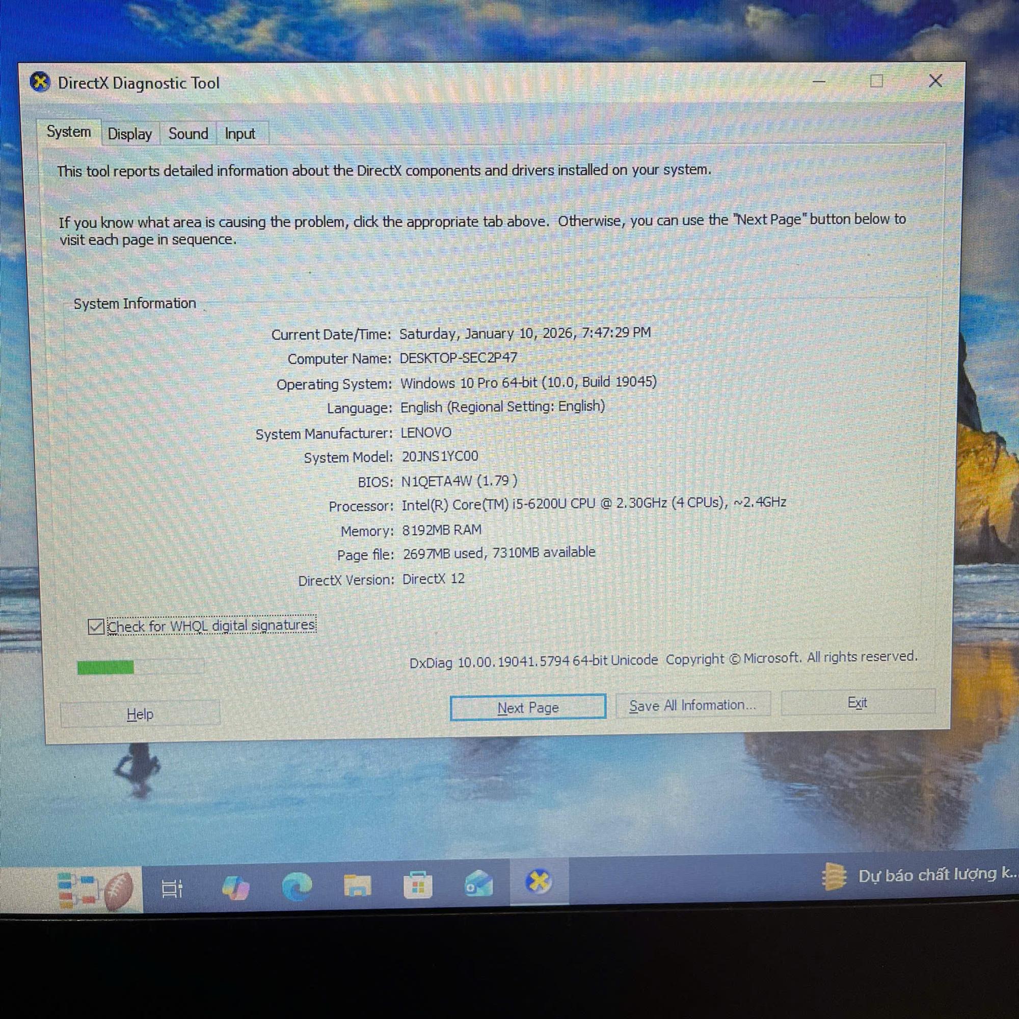 Lenovo ThinkPad Core i5 6th Ram 8GB 128GB SSD Màn hình 14inch-duoc-ban-tai-Vi Tính Kim Trân