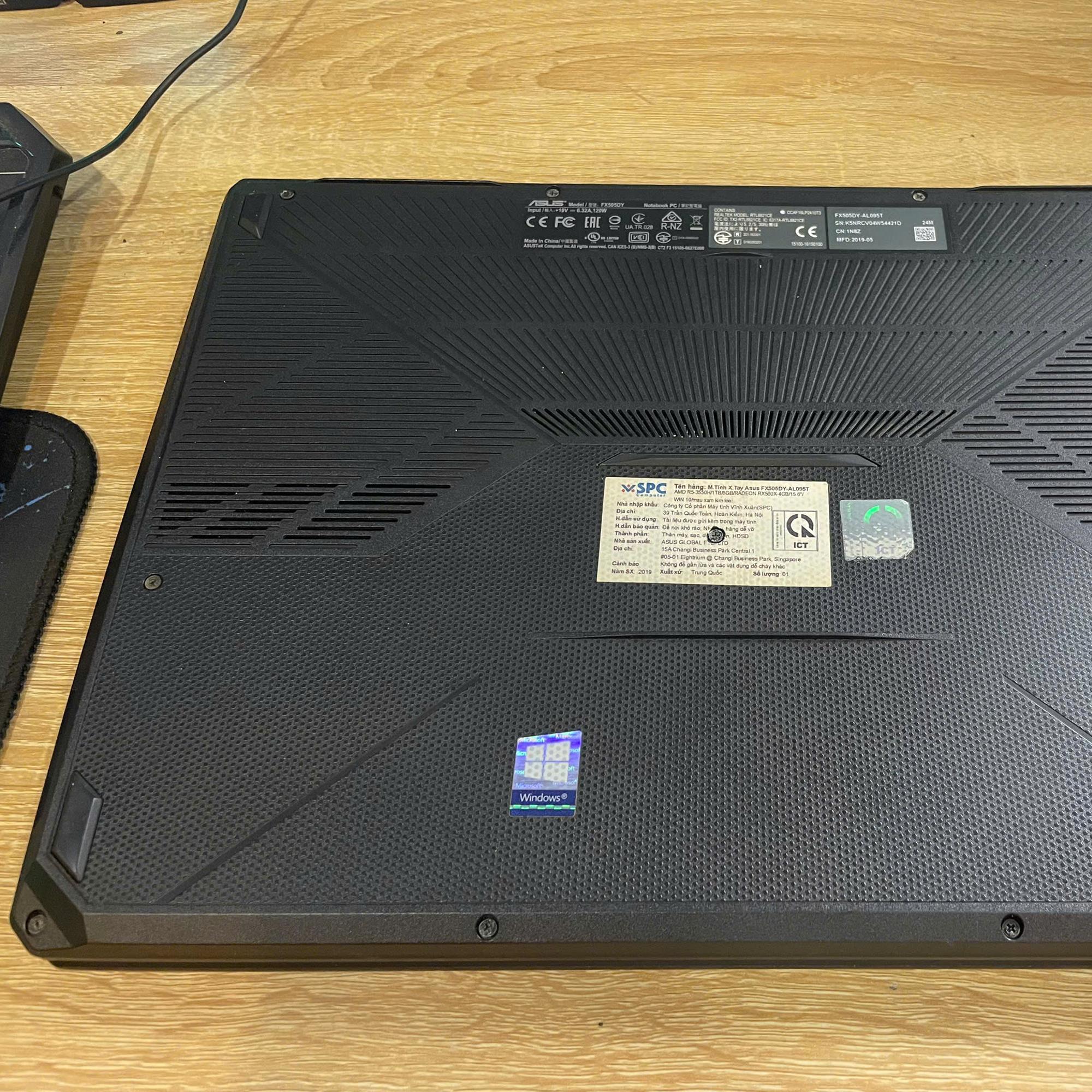 Asus Ryzen 5 3550H RAM 16GB 512GB SSD Card AMD RX 560X MÀN HÌNH 15.6INCH 120HZ-duoc-ban-tai-Vi Tính Kim Trân