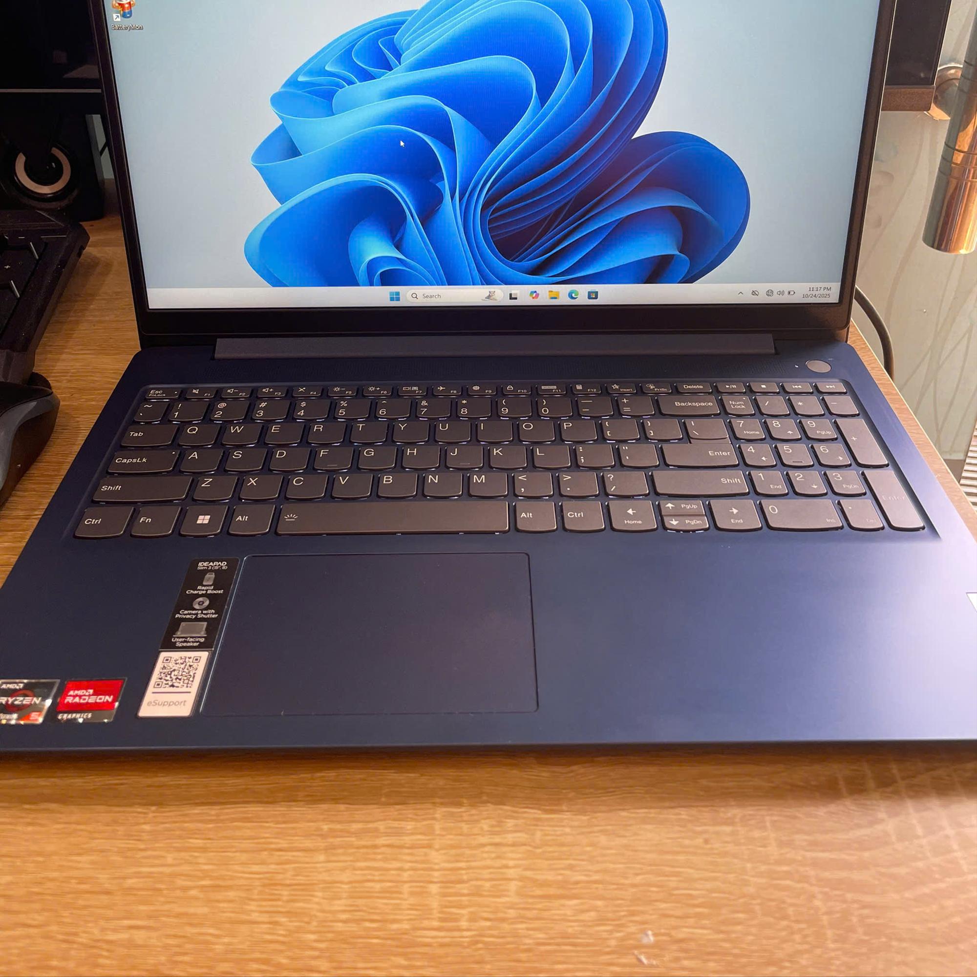 Lenovo Ryzen 5 7530U Ram 16GB 512GB SSD Màn 15.6inch FHD có Cảm ứng. BH tới 07/2026-duoc-ban-tai-Vi Tính Kim Trân