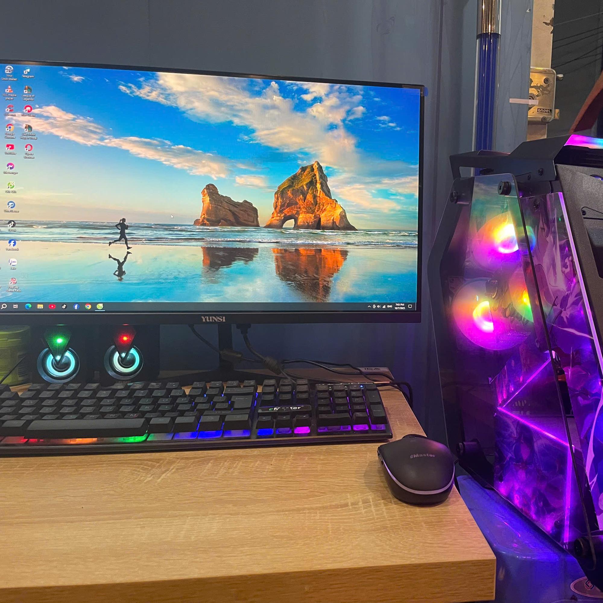 PC Pegatron Intel Xeon E3- 1246 v3 Card GTX 750Ti. Màn 25inch FHD 75HZ Nguyên Seal-duoc-ban-tai-Vi Tính Kim Trân