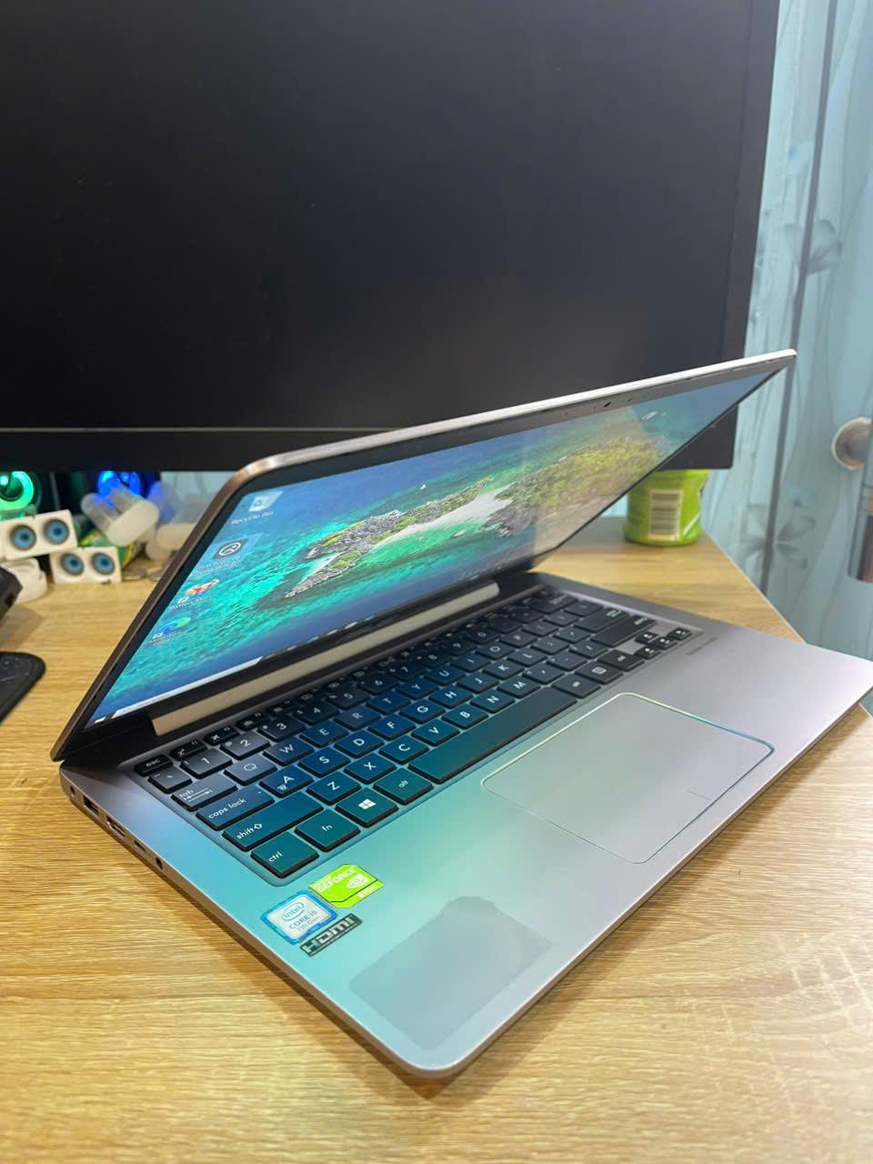 ASUS i5 7th Ram 8GB 256GB SSD CARD RỜI NVIDIA Geforce 940MX -duoc-ban-tai-Vi Tính Kim Trân