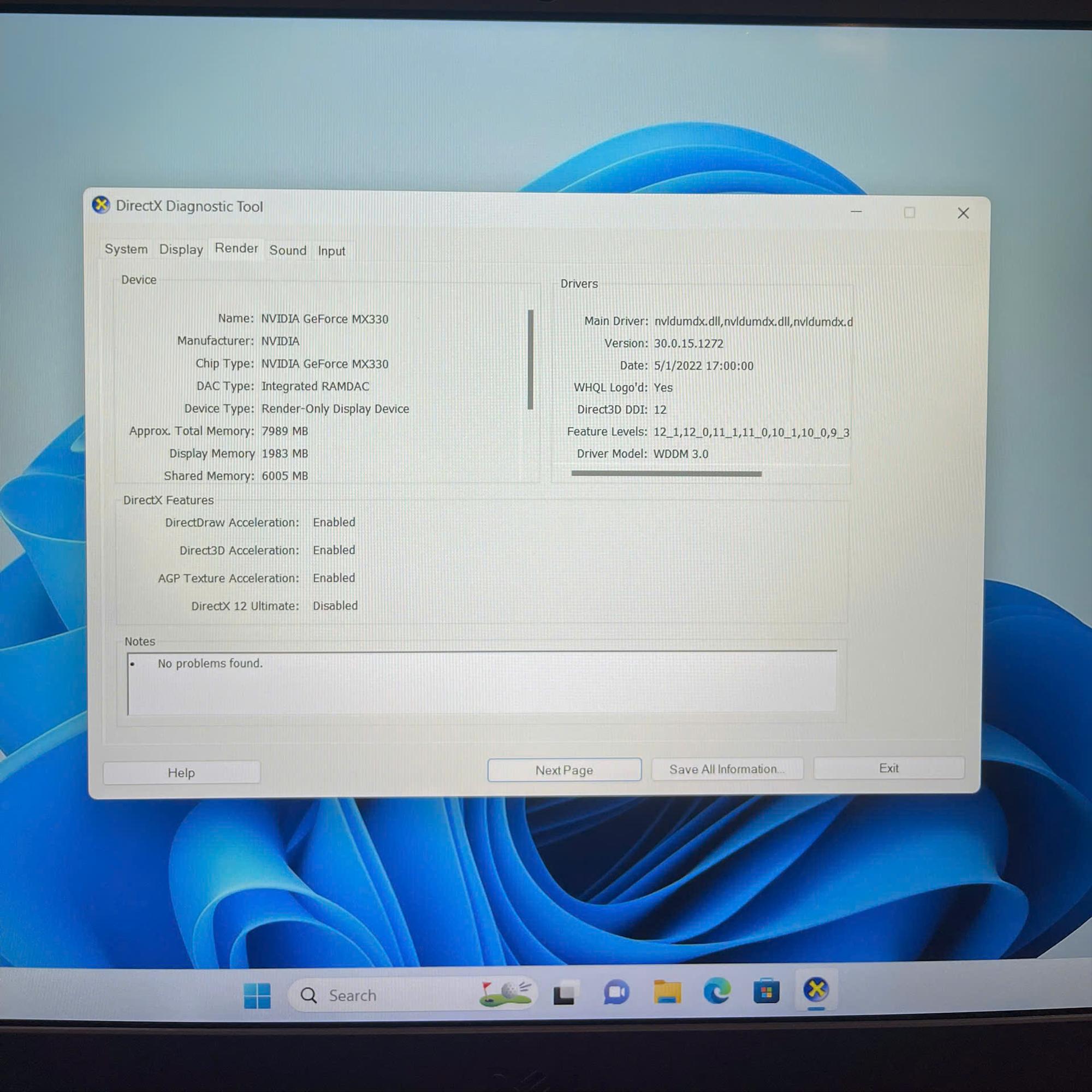 Dell i5 11th Ram 16GB Card MX330 Màn 15.6inch FHD -duoc-ban-tai-Vi Tính Kim Trân