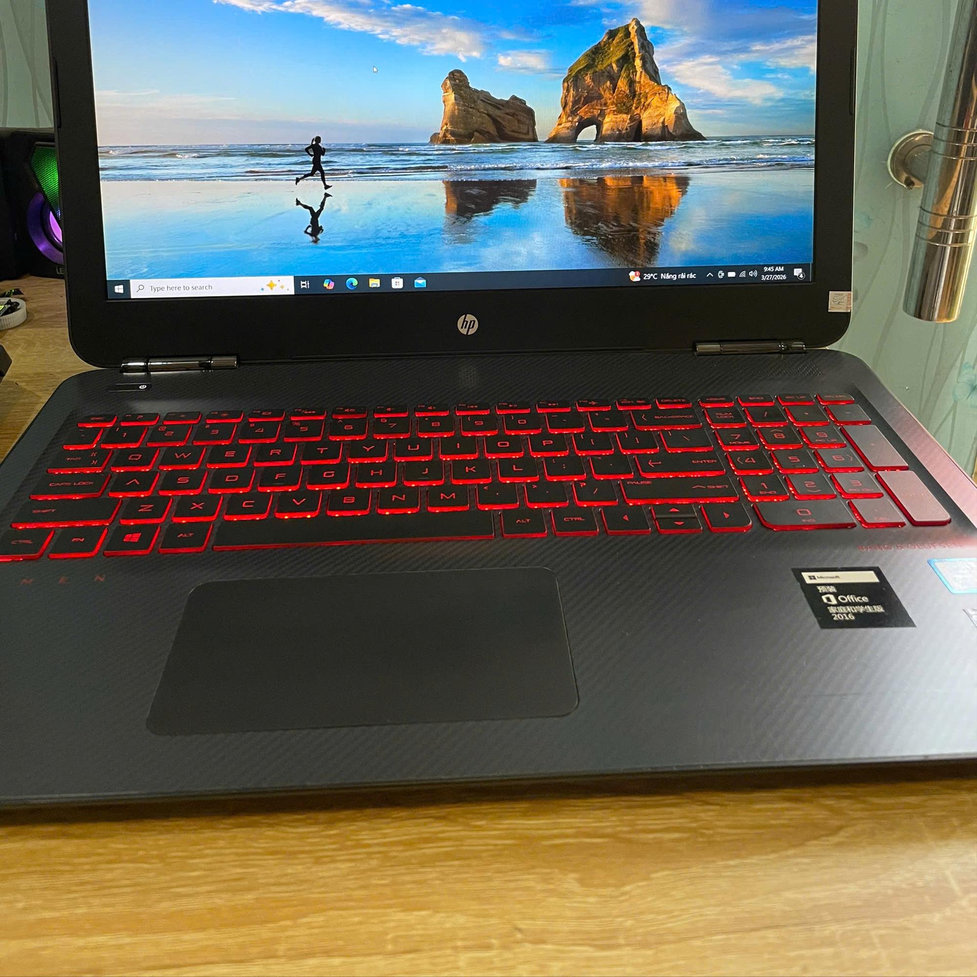 HP Omen i5 7th Ram 8GB 256GB SSD Card GTX 1050 Màn Hình 15.6inch FHD-duoc-ban-tai-Vi Tính Kim Trân