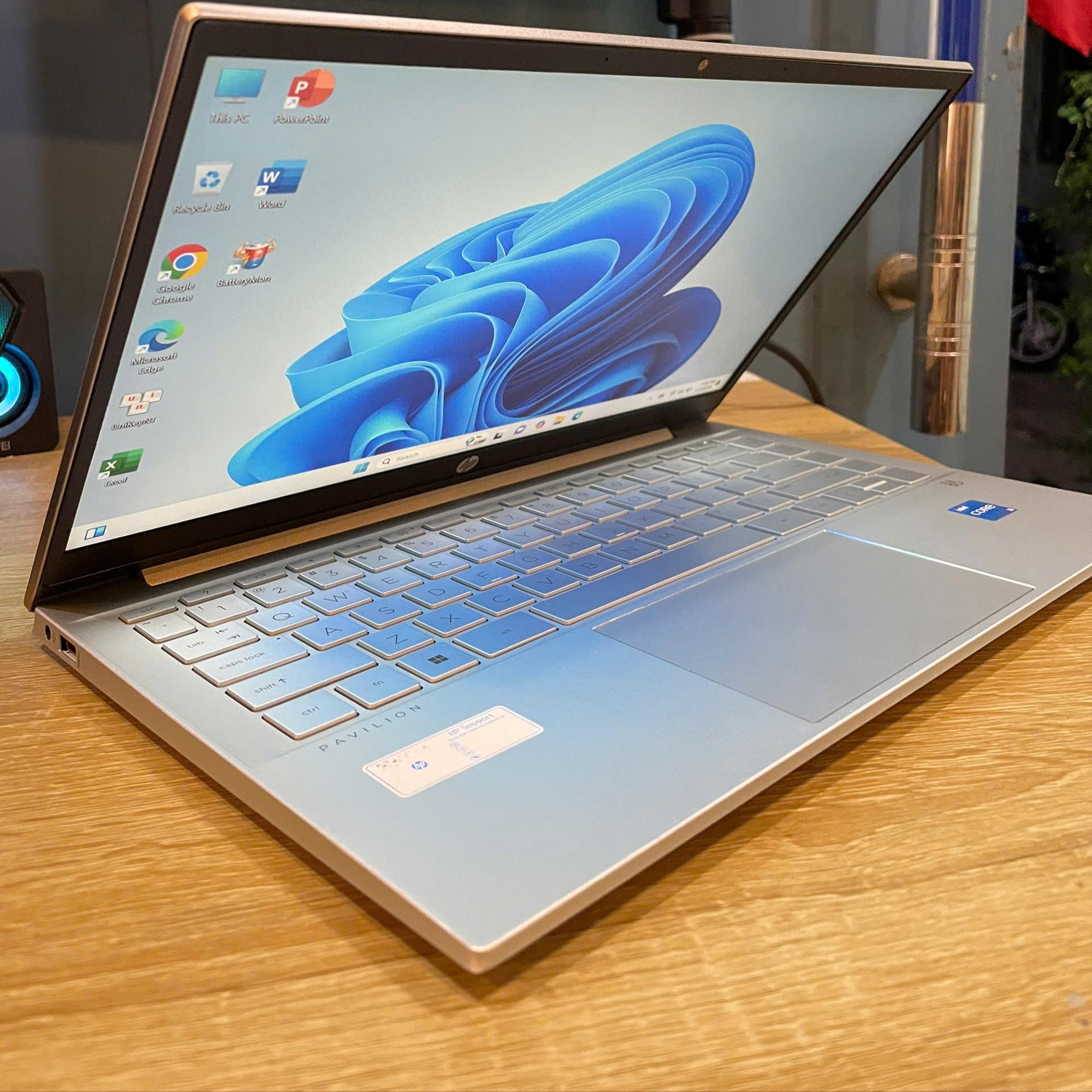 HP Pavilion i3 11th Ram 8GB 256GB SSD Màn 14inch FHD IPS-duoc-ban-tai-Vi Tính Kim Trân