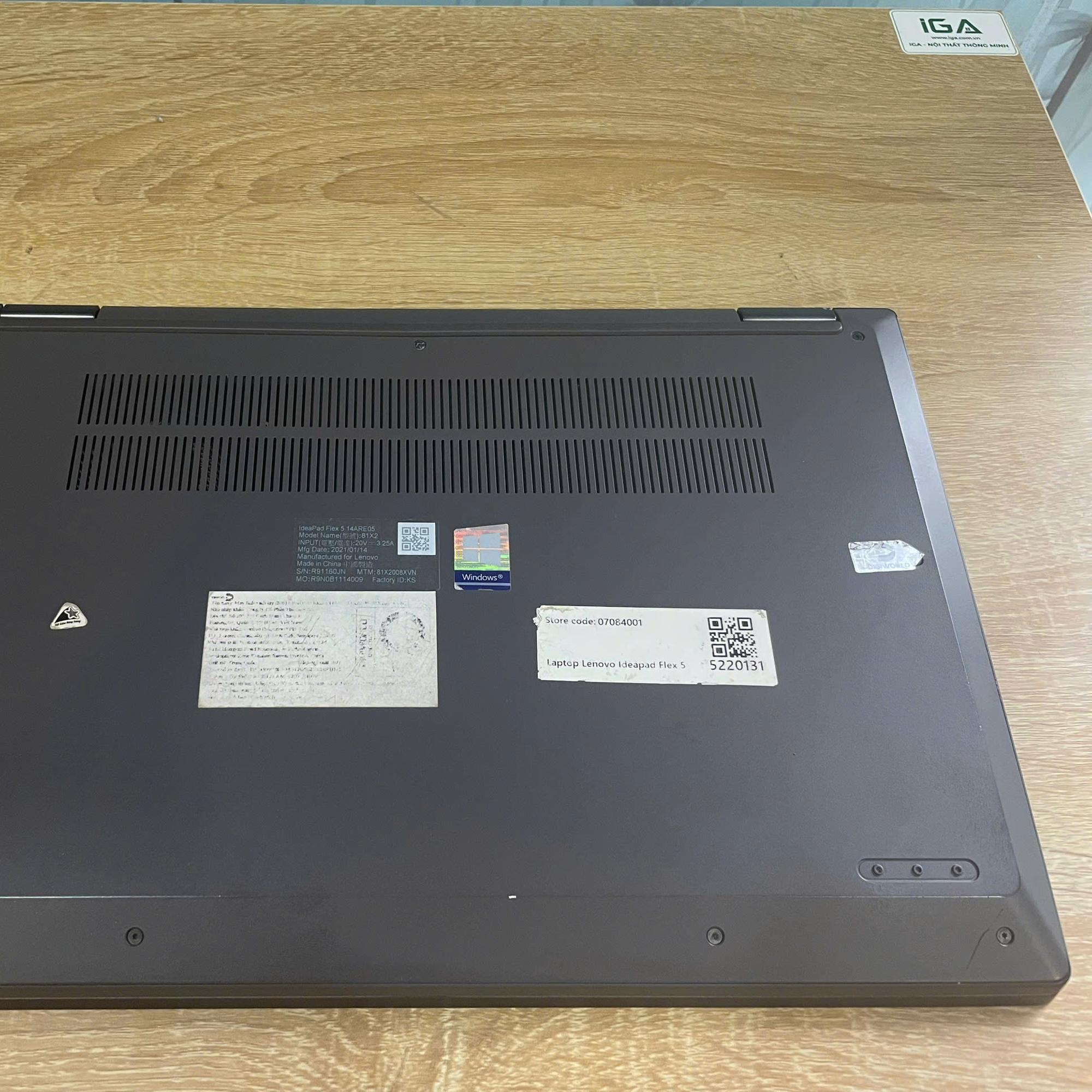 LENOVO RYZEN 5 4500U RAM 8GB 512GB SSD MÀN HÌNH 14INCH FHD XOAY GẬP 360 CẢM ỨNG-duoc-ban-tai-Vi Tính Kim Trân