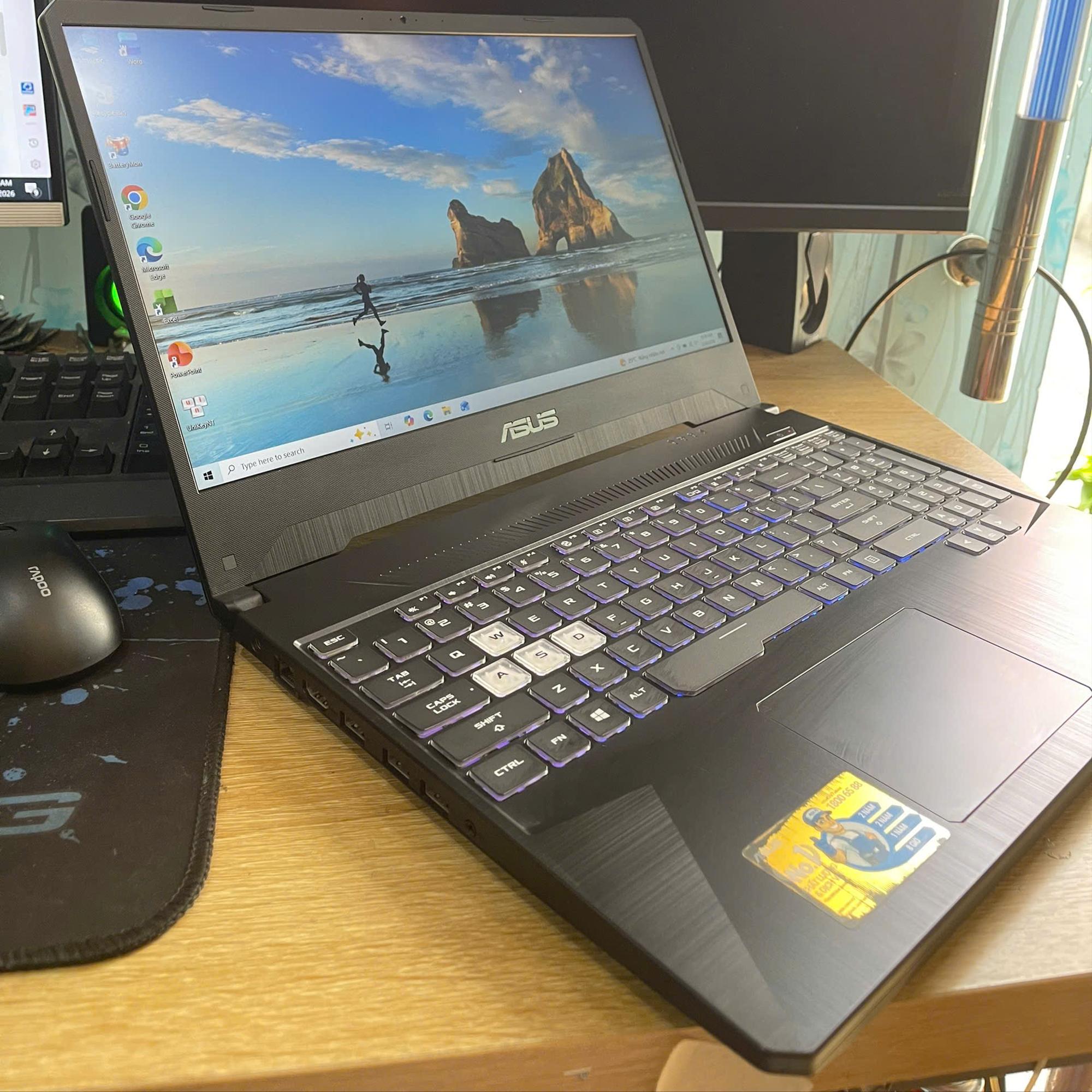 ASUS Tuf Ryzen 7 3750H Ram 8GB 512GB SSD CARD GTX 1650 Màn 15.6inch 120hz-duoc-ban-tai-Vi Tính Kim Trân