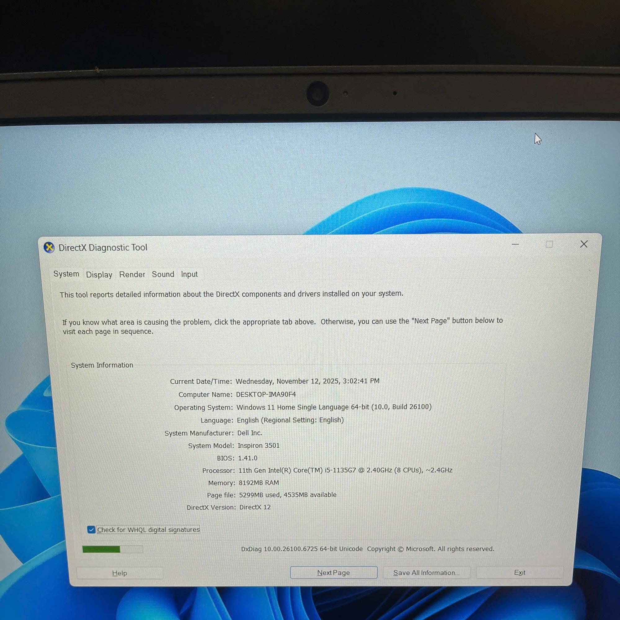Dell i5 11th Ram 8GB Card MX330 Màn 15.6inch FHD -duoc-ban-tai-Vi Tính Kim Trân