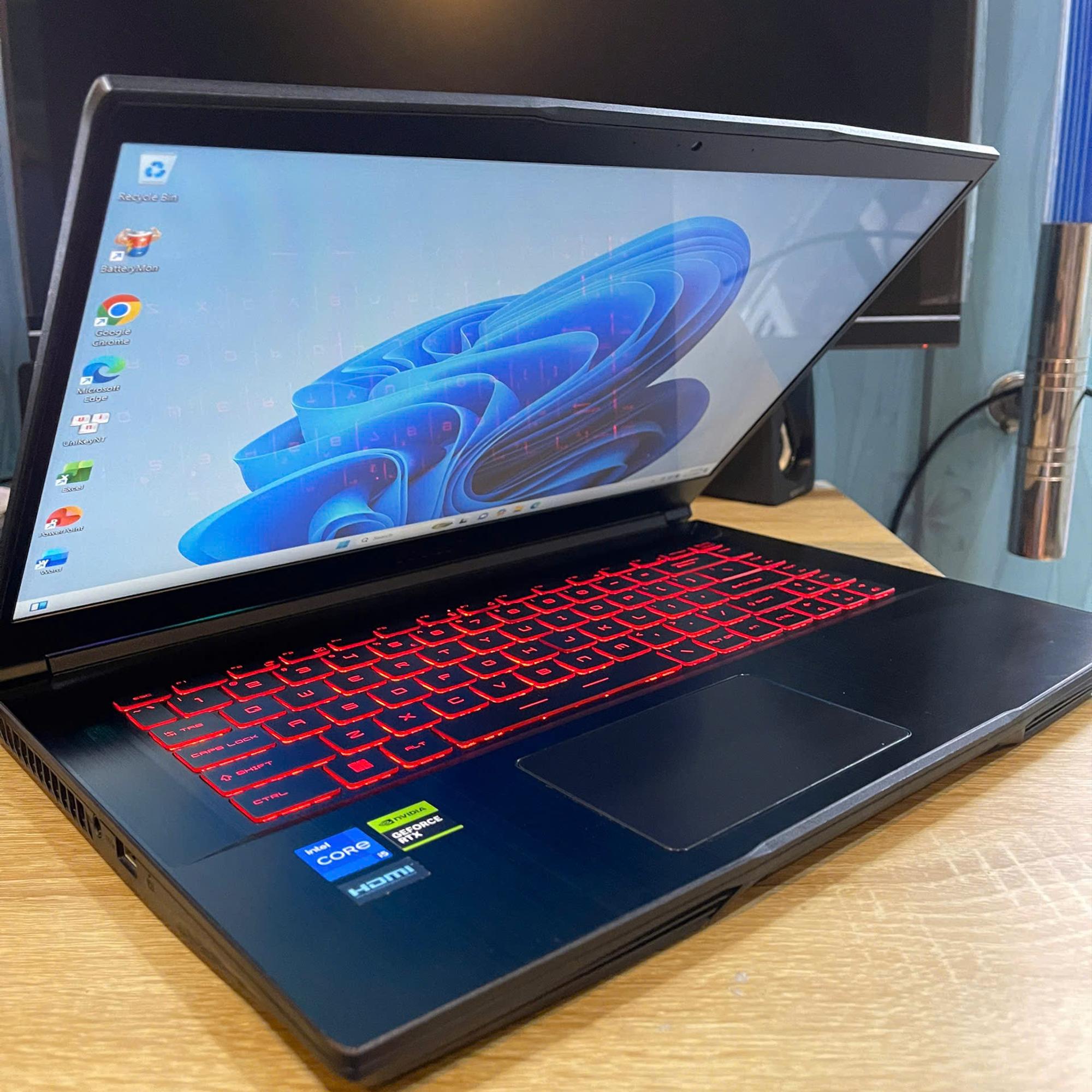 MSI i5 12th Ram 8GB 512GB SSD RTX 4050 6GB Màn 15.6inch FHD 144HZ-duoc-ban-tai-Vi Tính Kim Trân