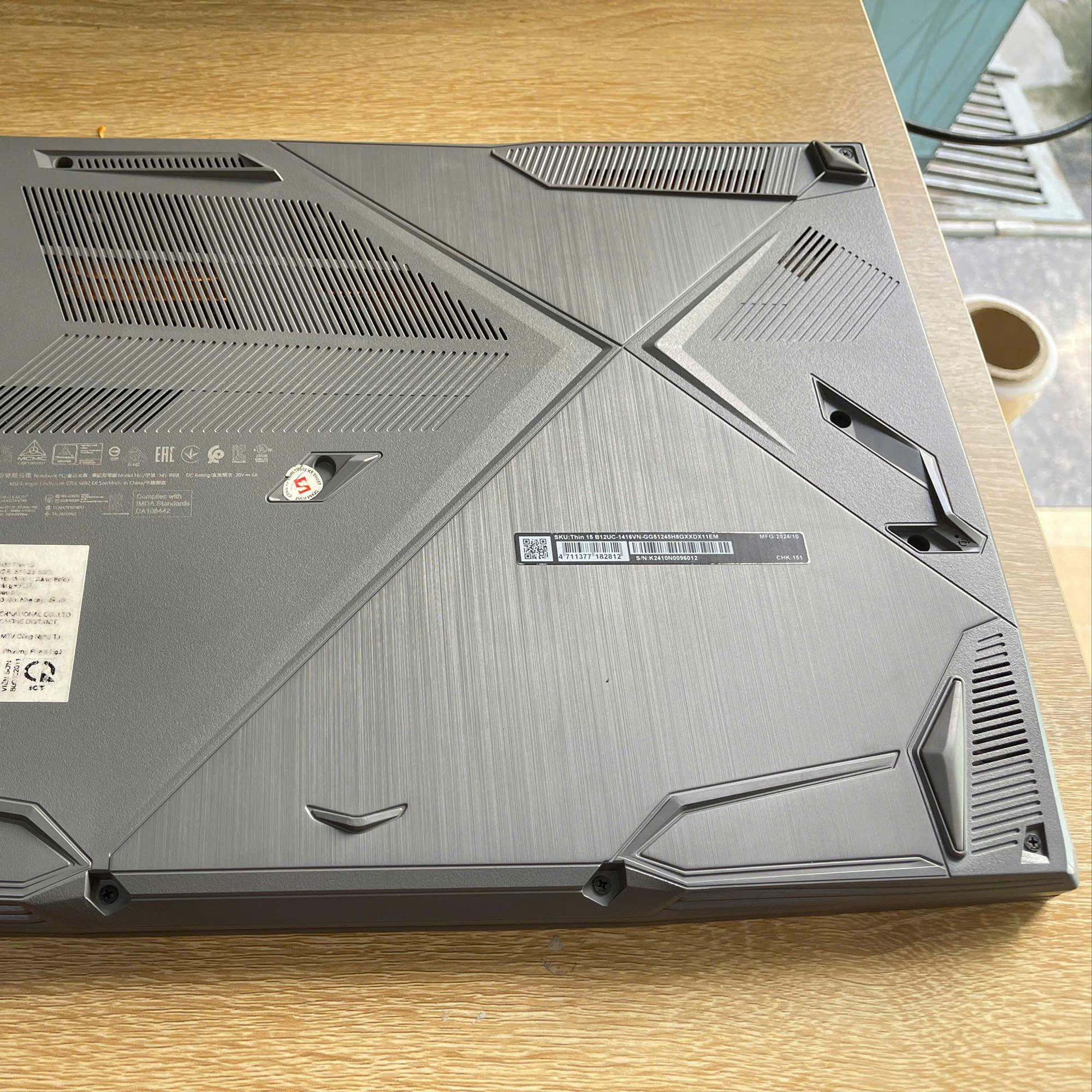 MSI Gaming i5 12th Ram 16GB 512GB SSD Card RTX 3050.BH CellPhoneS tới 10/2026-duoc-ban-tai-Vi Tính Kim Trân