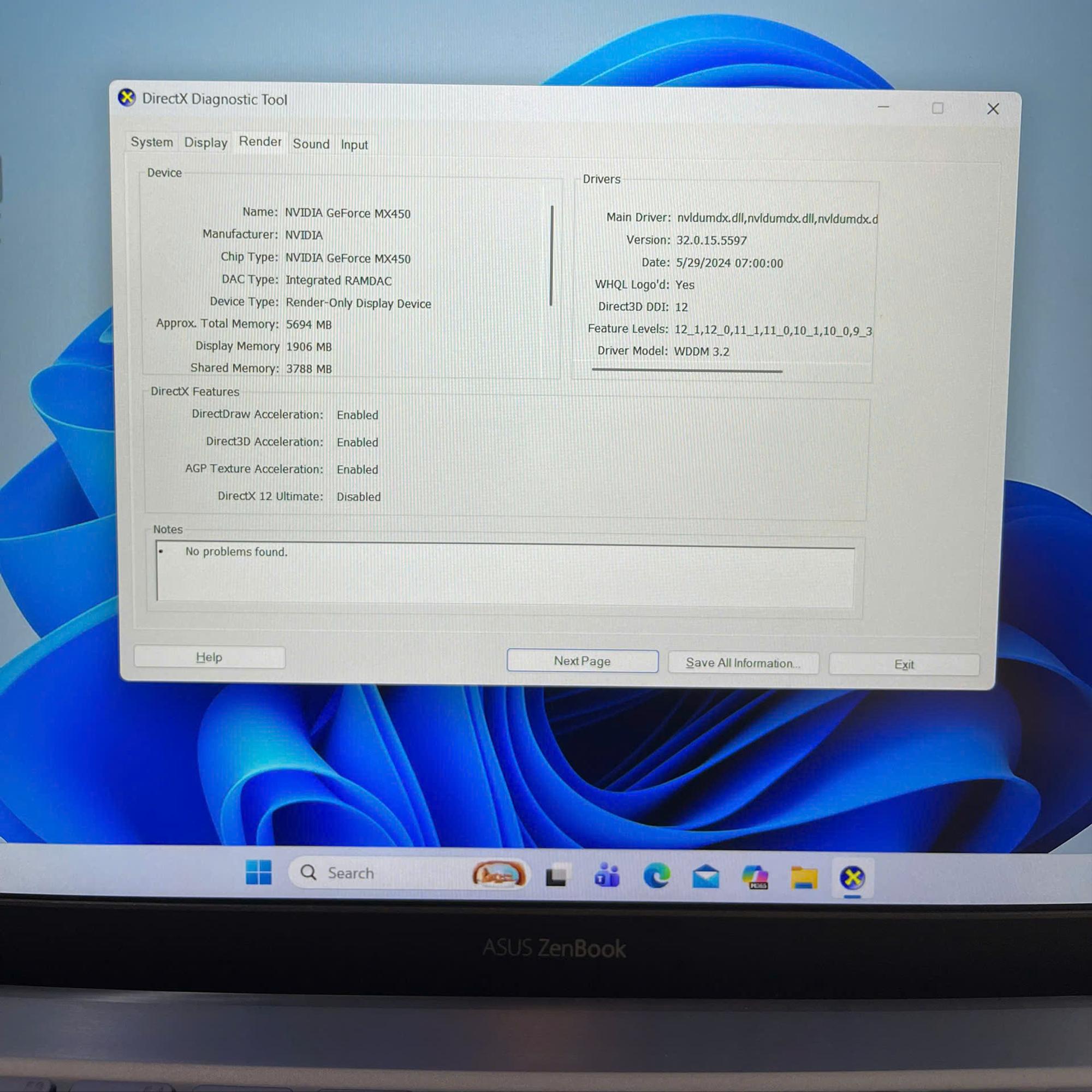Asus ZenBook Ryzen 5 5500U Ram 8GB 256GB SSD Card rời MX450 Màn 14inch FHD-duoc-ban-tai-Vi Tính Kim Trân