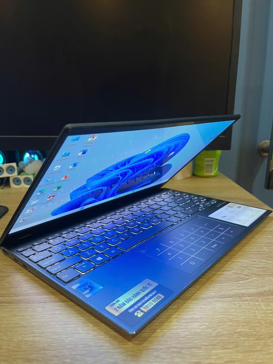 ASUS ZENBOOK Core i5 11th Ram 8GB 512GB SSD Màn hình 13inch OLED-duoc-ban-tai-Vi Tính Kim Trân