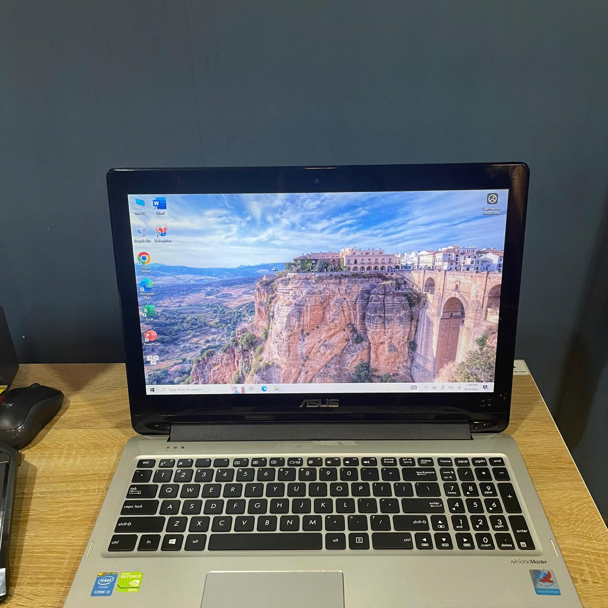 Asus I3 4th Ram 8GB 128GB CARD Geforce 820M, Xoay gập 360 có cảm ứng-duoc-ban-tai-Vi Tính Kim Trân