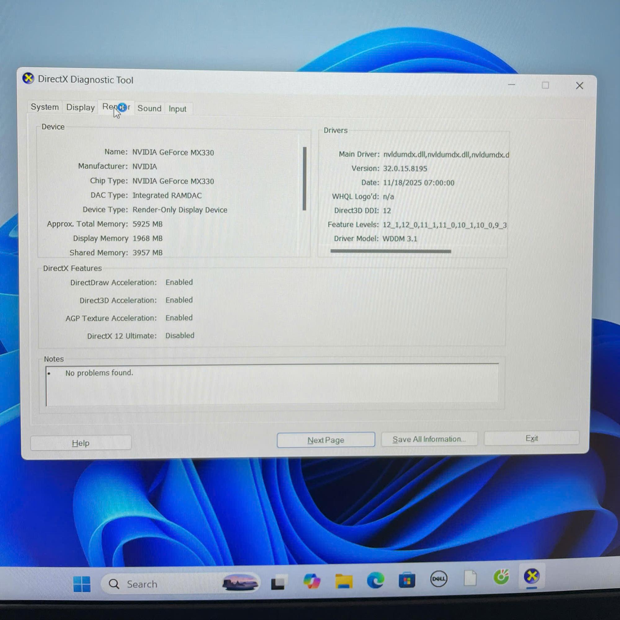 Dell i5 11th Ram 8GB 256GB SSD Card rời MX330 Màn 15.6inch FHD -duoc-ban-tai-Vi Tính Kim Trân