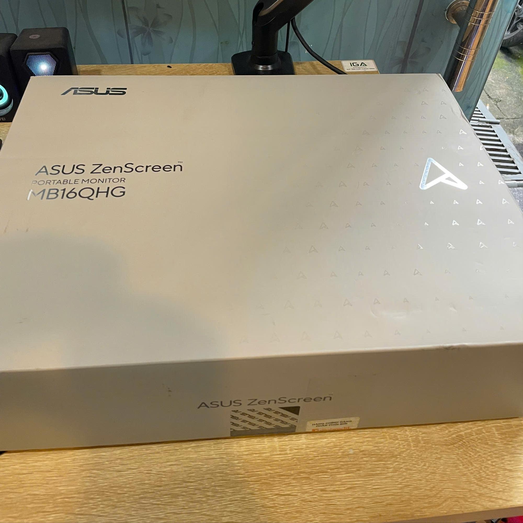 Màn Di Động Asus Zenbook 16inch 2K IPS 120hz Full Box Còn BH tới 10/2028-duoc-ban-tai-Vi Tính Kim Trân