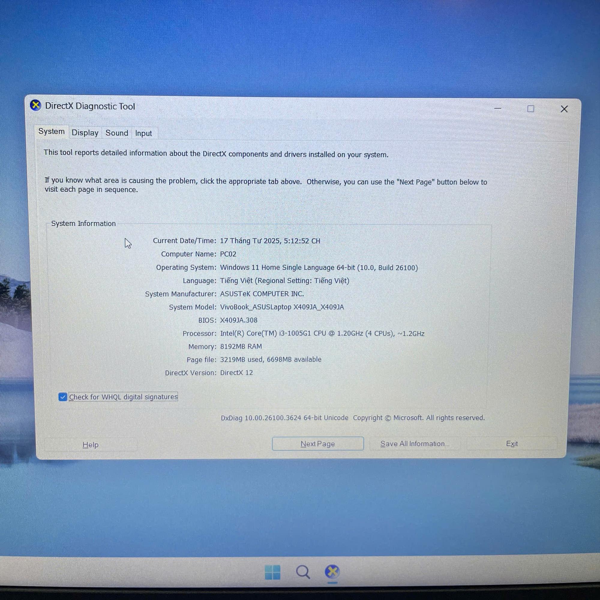 LAPTOP ASUS I3 10TH RAM 8GB-duoc-ban-tai-Vi Tính Kim Trân