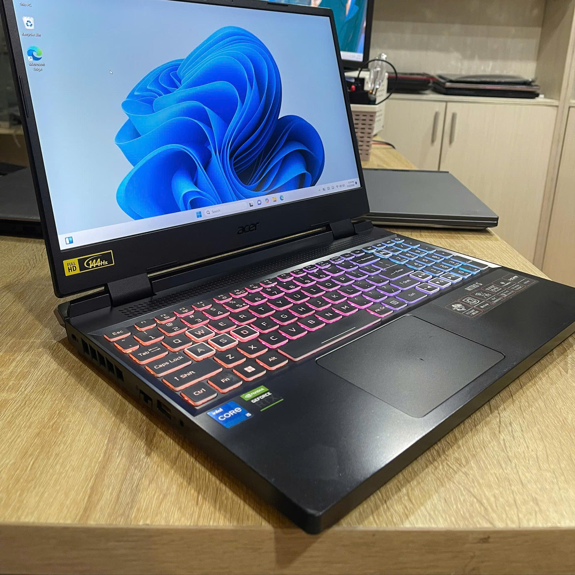 Acer Nitro Tiger i5 12th 8/512GB Card RTX 3050 Màn 15.6inch 144Hz.-duoc-ban-tai-Vi Tính Kim Trân