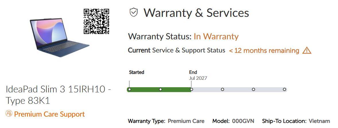 Lenovo i5 13420H Ram 8GB 512GB NVMe Màn 16inch FHD IPS. Bh hãng 7/2027-duoc-ban-tai-Vi Tính Kim Trân