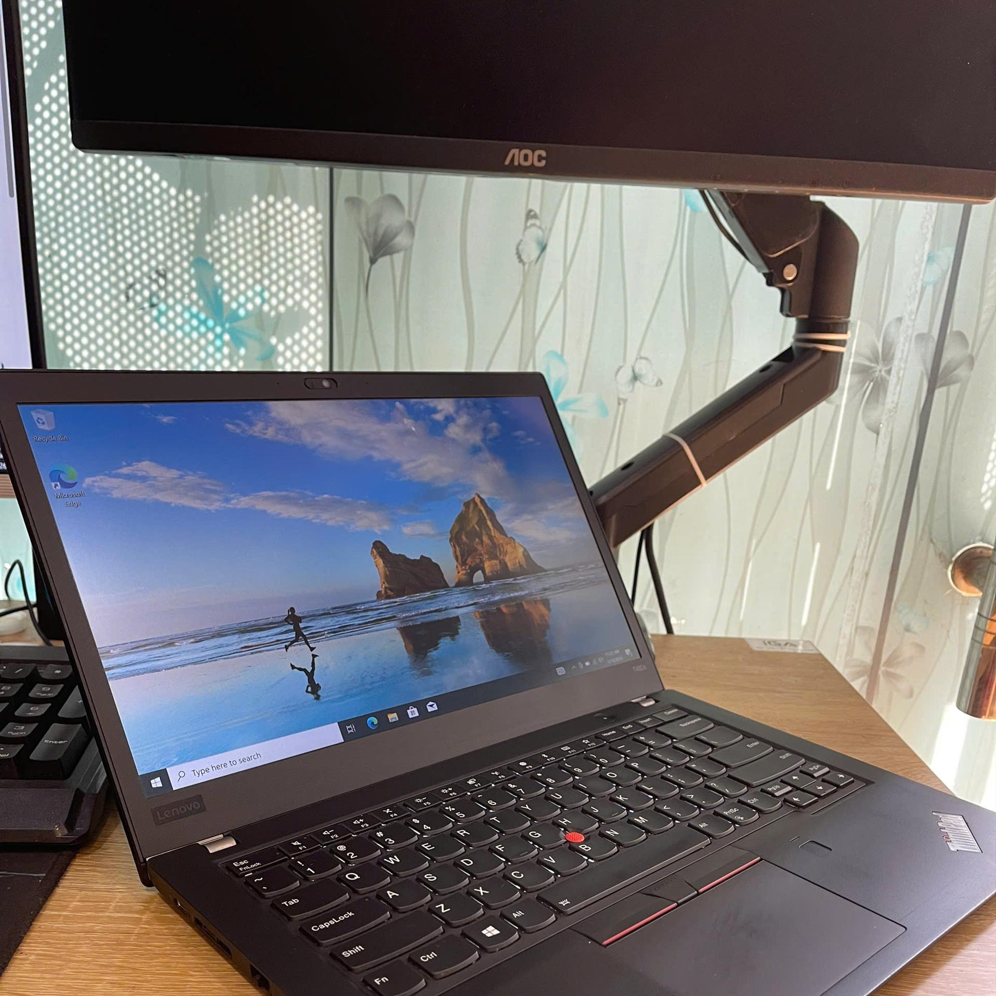 ThinkPad i7 8th Ram 8GB 256GB SSD Màn 14inch FHD -duoc-ban-tai-Vi Tính Kim Trân