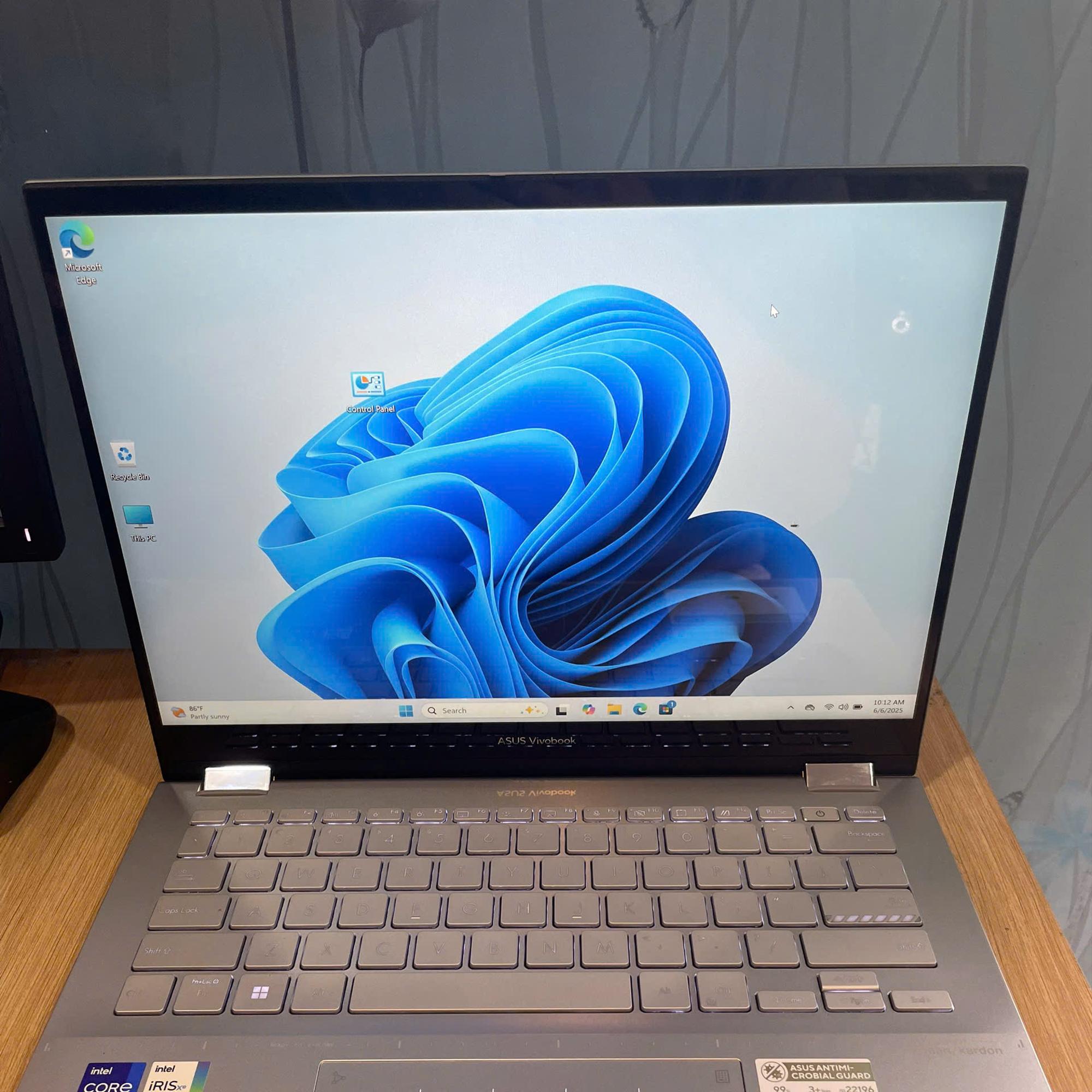 Asus Vivobook s14 flip i9 13th Ram 16GB 512GB SSD Cảm ứng xoay gập 360°. Bảo hành tới 8/2025-duoc-ban-tai-Vi Tính Kim Trân