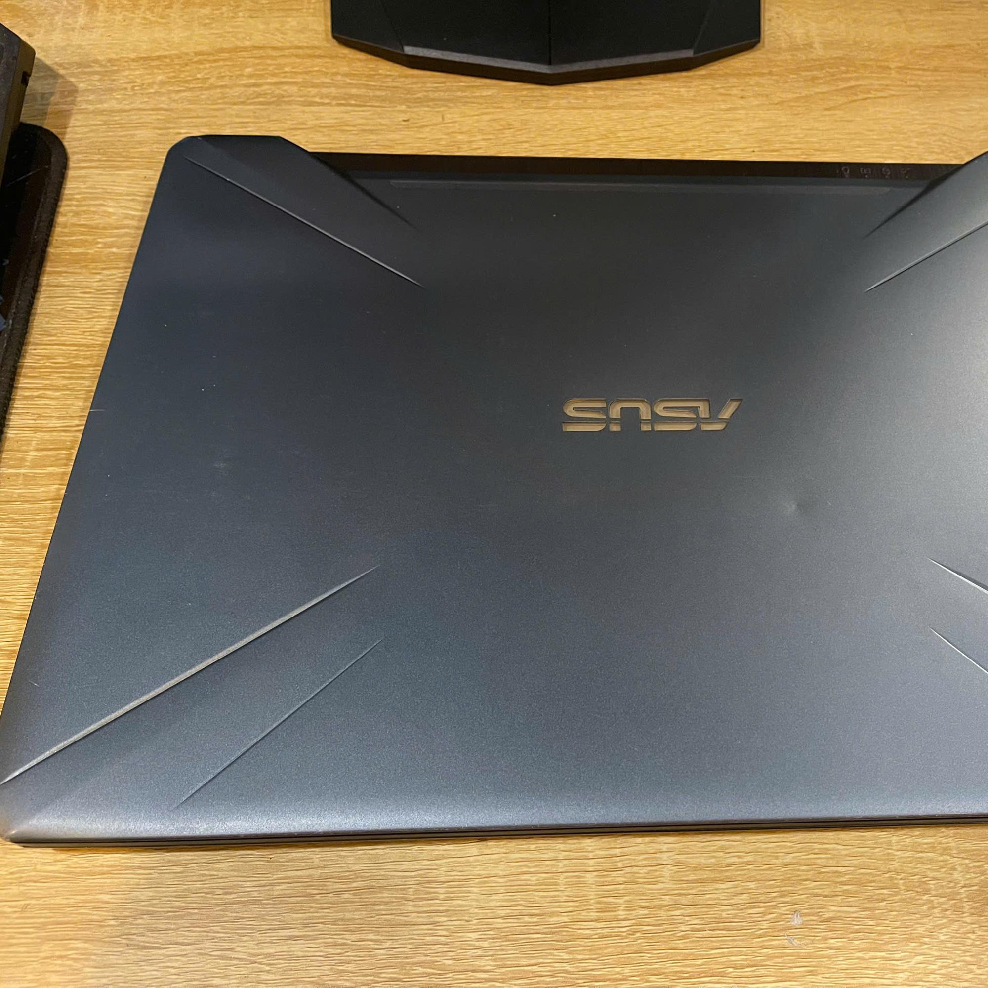 Asus Tuf Ryzen 7 3750H Ram 8GB 512GB SSD CARD GTX 1650 Màn 15.6inch 144hz Ngoại hình 98%-duoc-ban-tai-Vi Tính Kim Trân