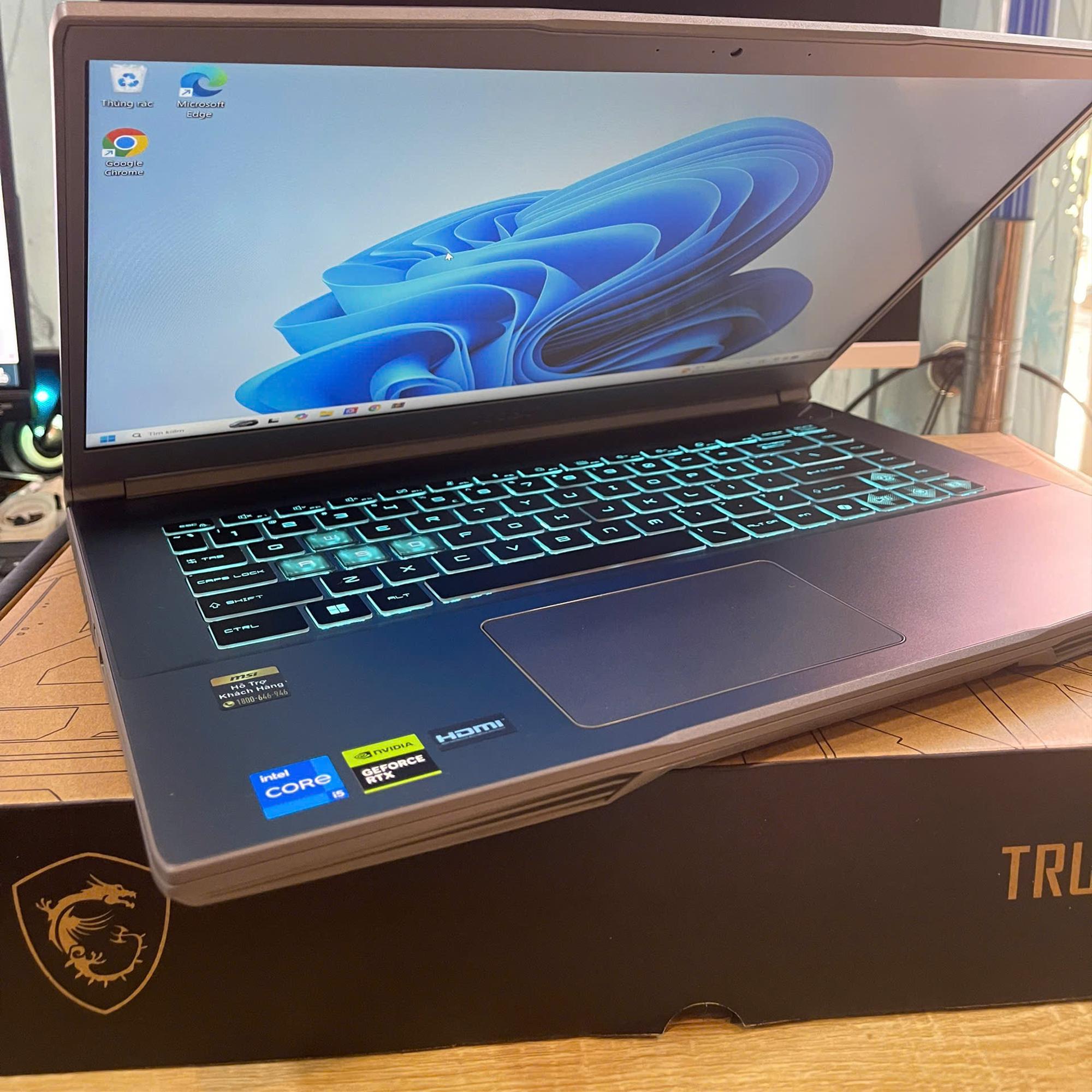 MSI Gaming i5 13th 16GB/512GB Card RTX 3050 Màn 15.6inch 144Hz. BH Cellphone 5/2028-duoc-ban-tai-Vi Tính Kim Trân