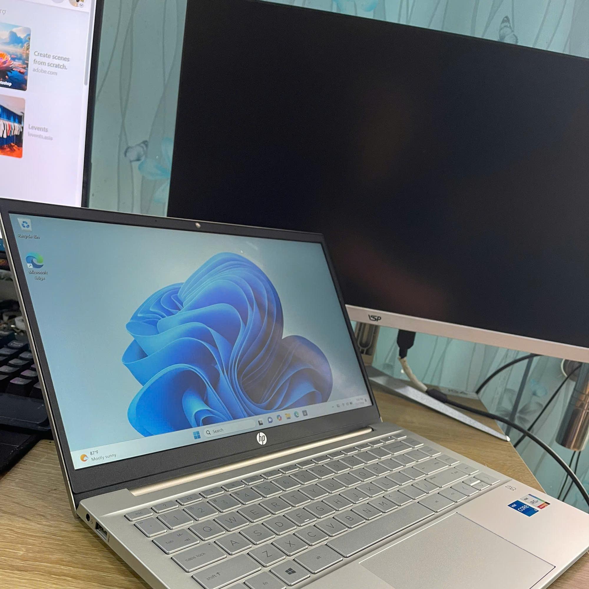 HP Pavilion i5 11th Ram 8GB 512GB SSD Màn 14inch FHD IPS-duoc-ban-tai-Vi Tính Kim Trân