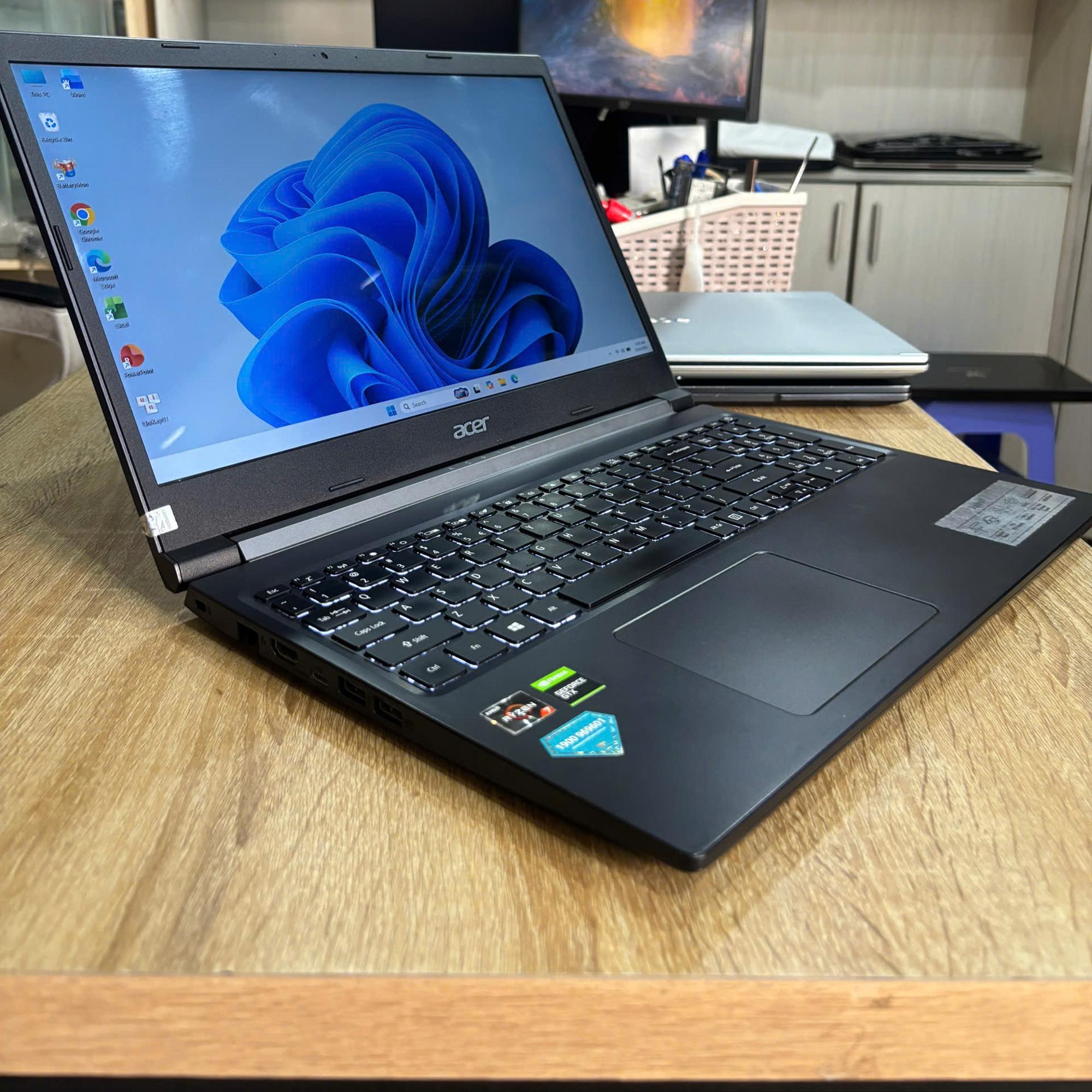 Acer Aspire Ryzen 7 3750h Ram 8GB 256GB SSD Card GTX 1650Ti Màn 15.6inch FHD-duoc-ban-tai-Vi Tính Kim Trân