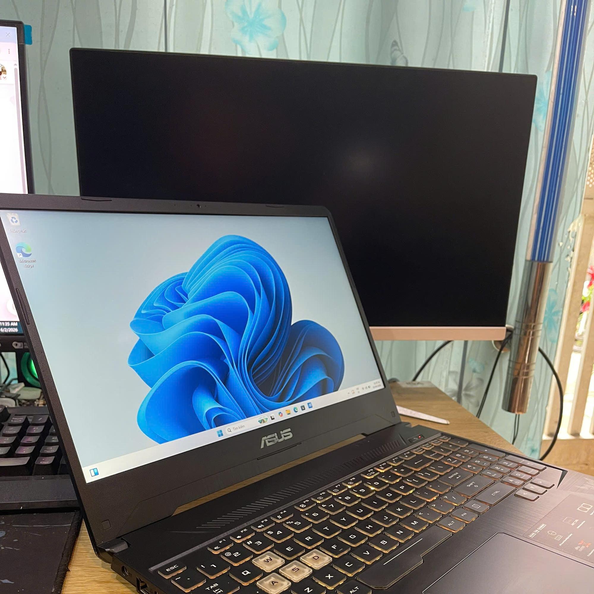 ASUS Tuf Ryzen 7 3750H 8/512GB Card GTX 1650 Màn 15.6inch 120hz-duoc-ban-tai-Vi Tính Kim Trân