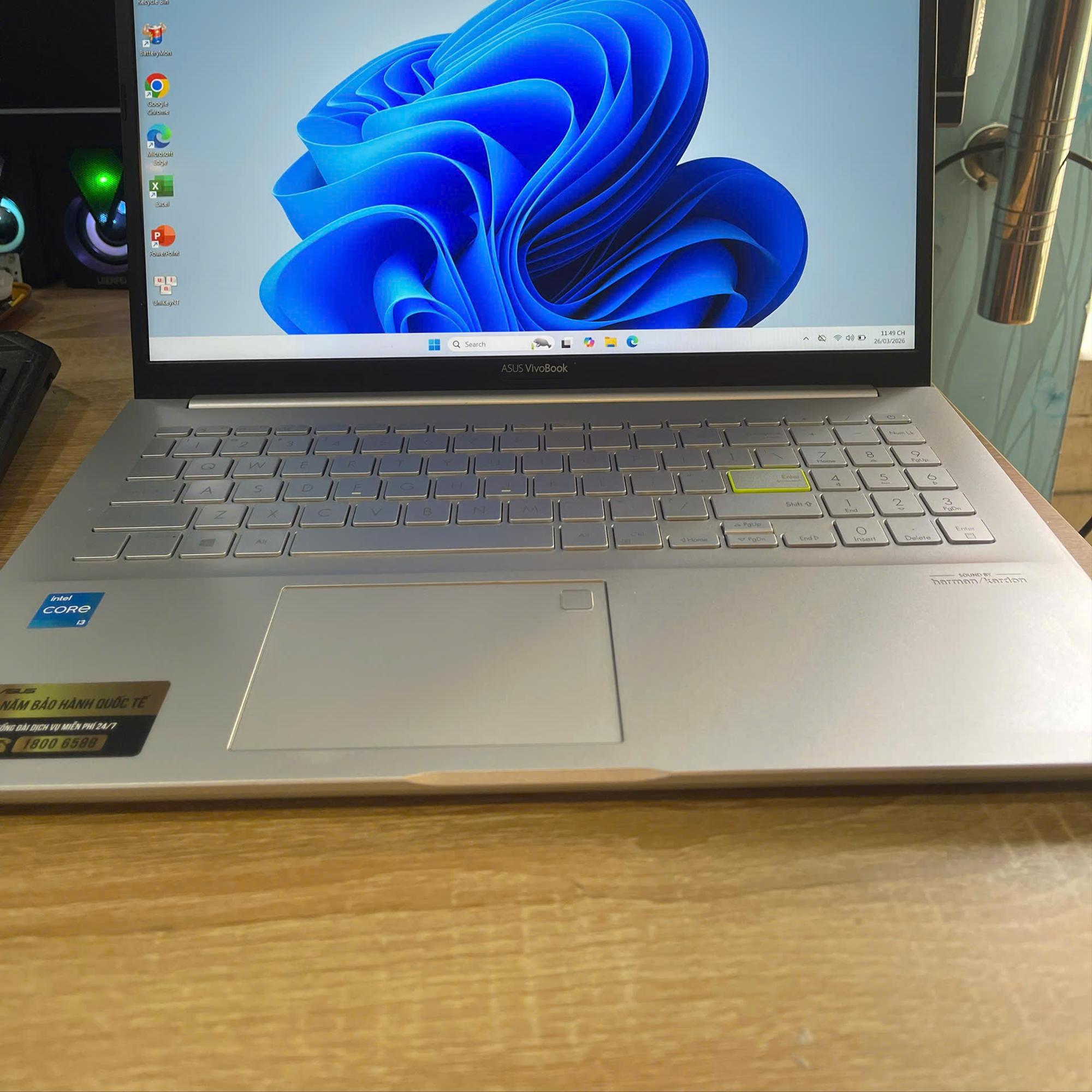 Asus i3 11th Ram 8GB 256GB SSD Màn 15.6inch FHD IPS-duoc-ban-tai-Vi Tính Kim Trân