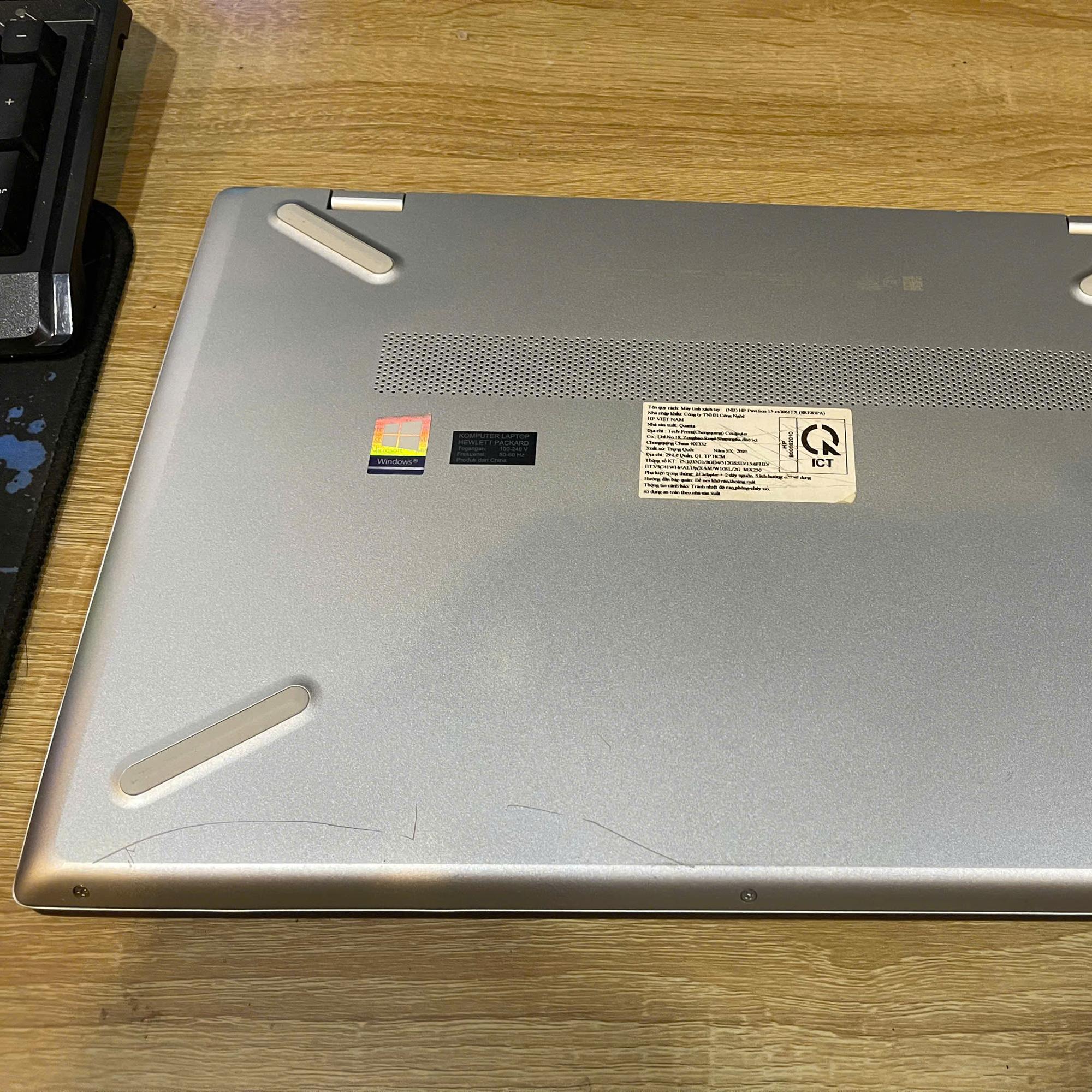 HP Pavilion i5 10th Ram 8GB 512GB SSD Card NVIDIA MX250 Màn 15.6inch FHD IPS-duoc-ban-tai-Vi Tính Kim Trân