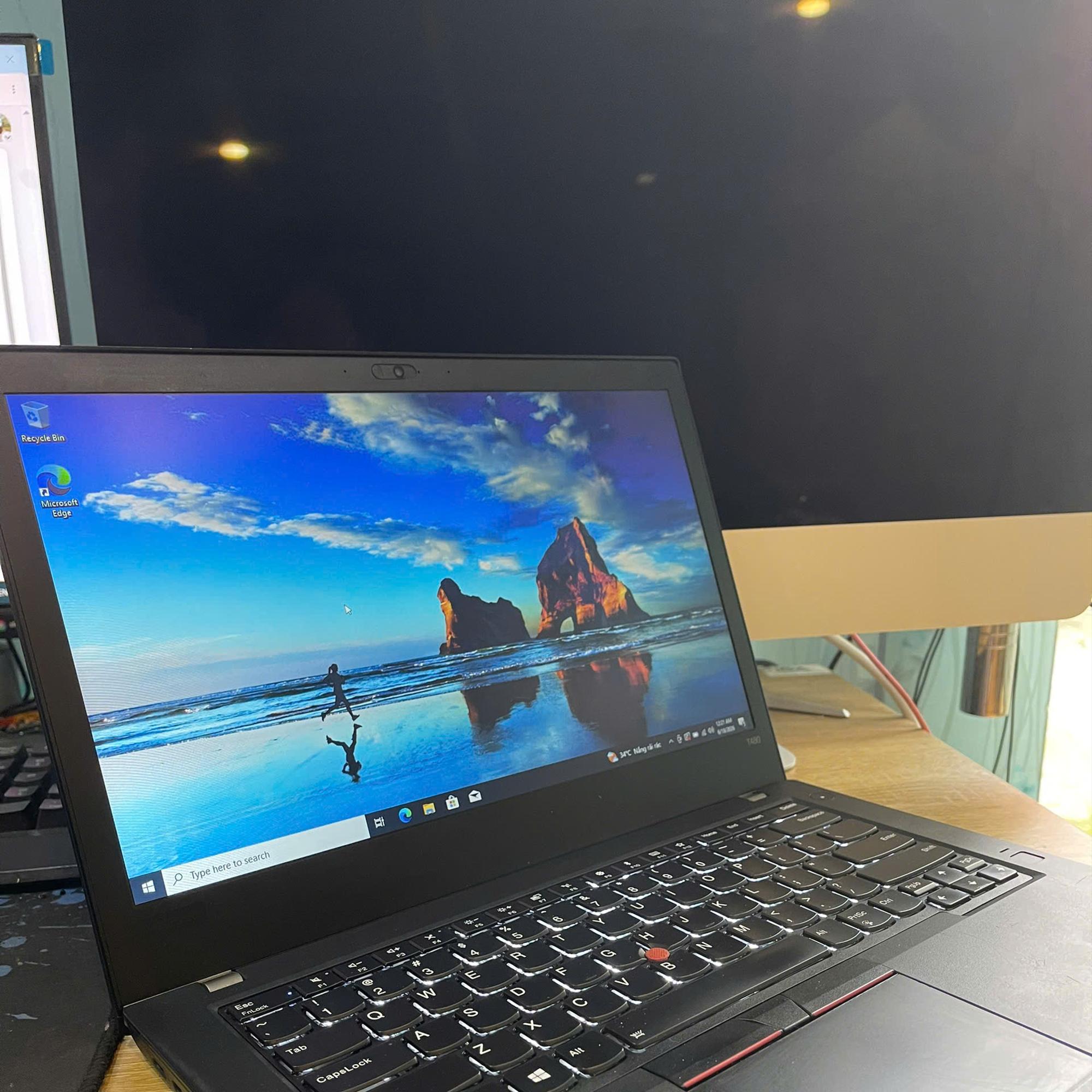 Thinkpad i5 8th Ram 8GB 256GB SSD Màn hình 14inch-duoc-ban-tai-Vi Tính Kim Trân