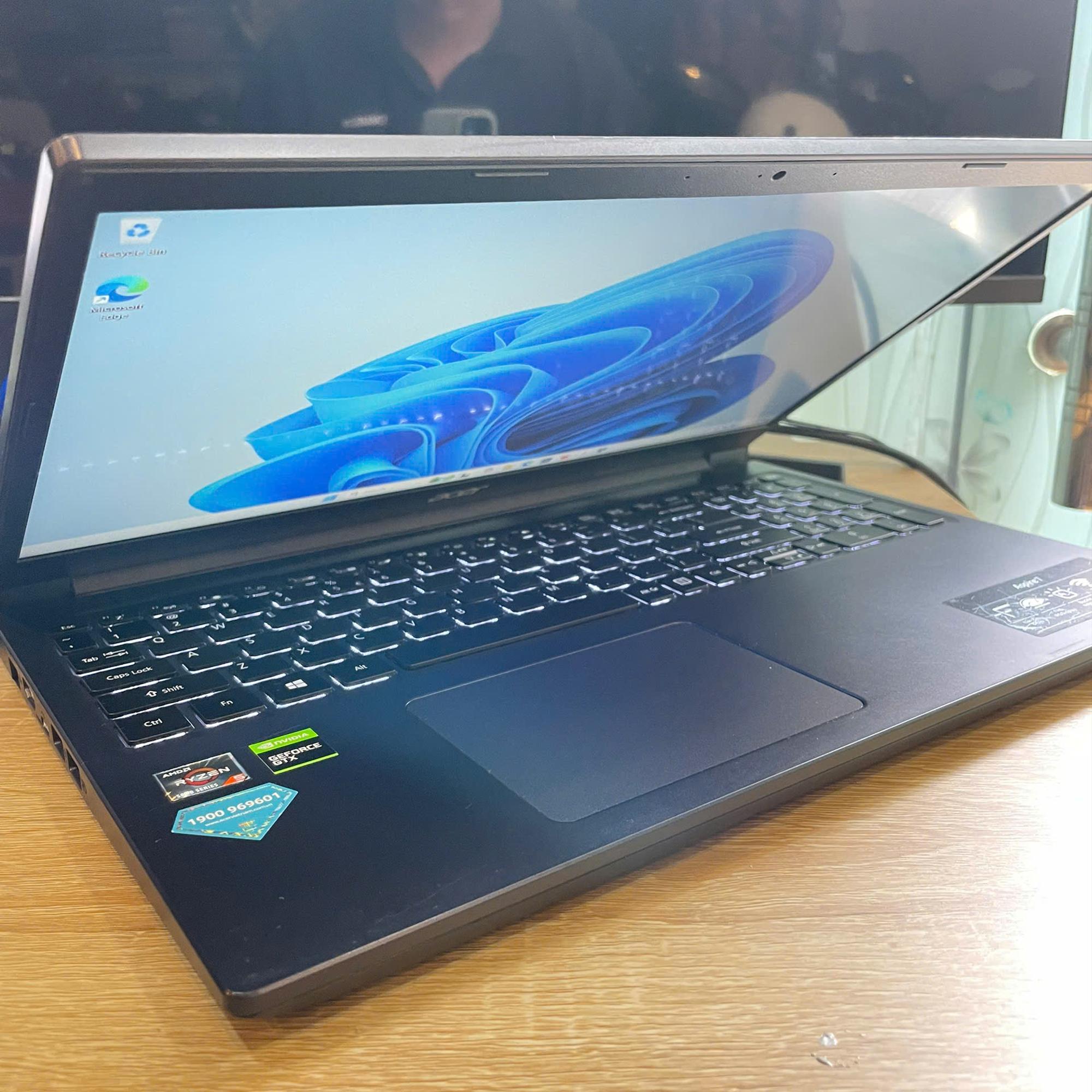 Acer Aspire Ryzen 5 5500U Ram 16GB 256GB SSD Card GTX 1650 Màn 15.6inch FHD IPS -duoc-ban-tai-Vi Tính Kim Trân