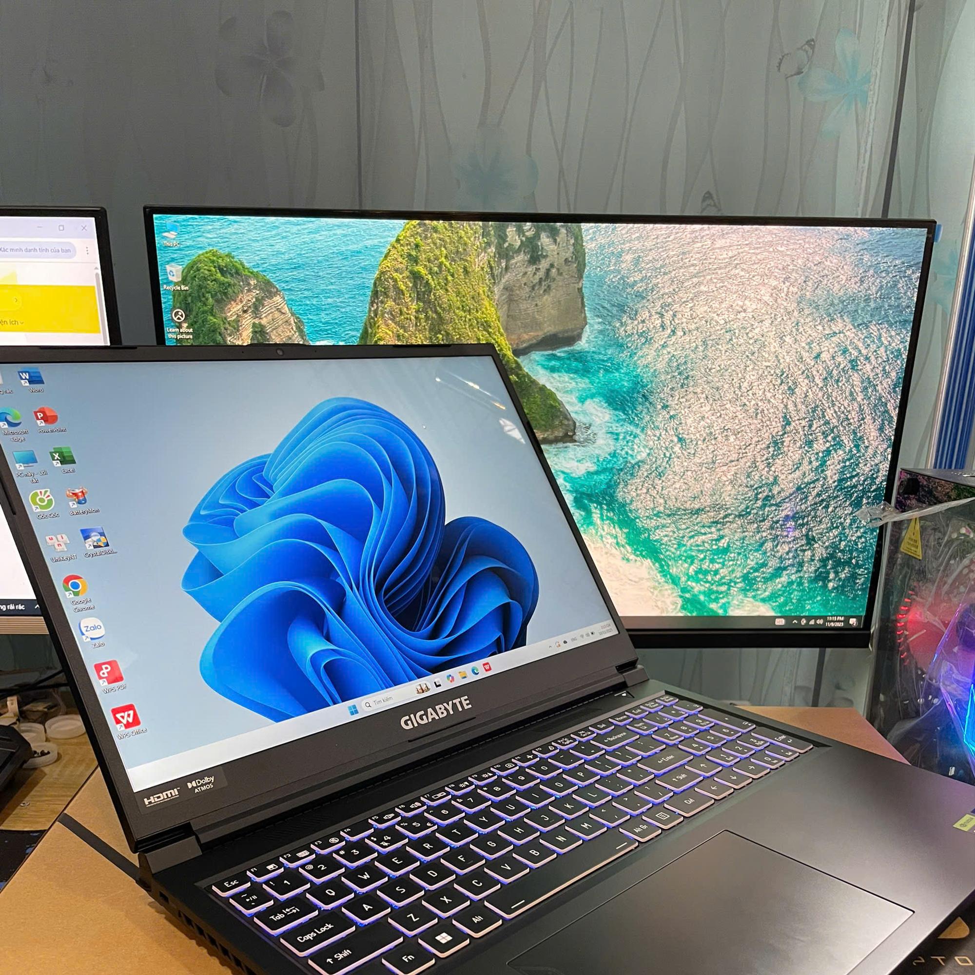 Gigabyte i7 13620H 16GB/512GB SSD Card RTX 4050 Màn 16inch 165hz. Máy siêu lướt Còn BH TGDĐ tới 19/10/2027-duoc-ban-tai-Vi Tính Kim Trân
