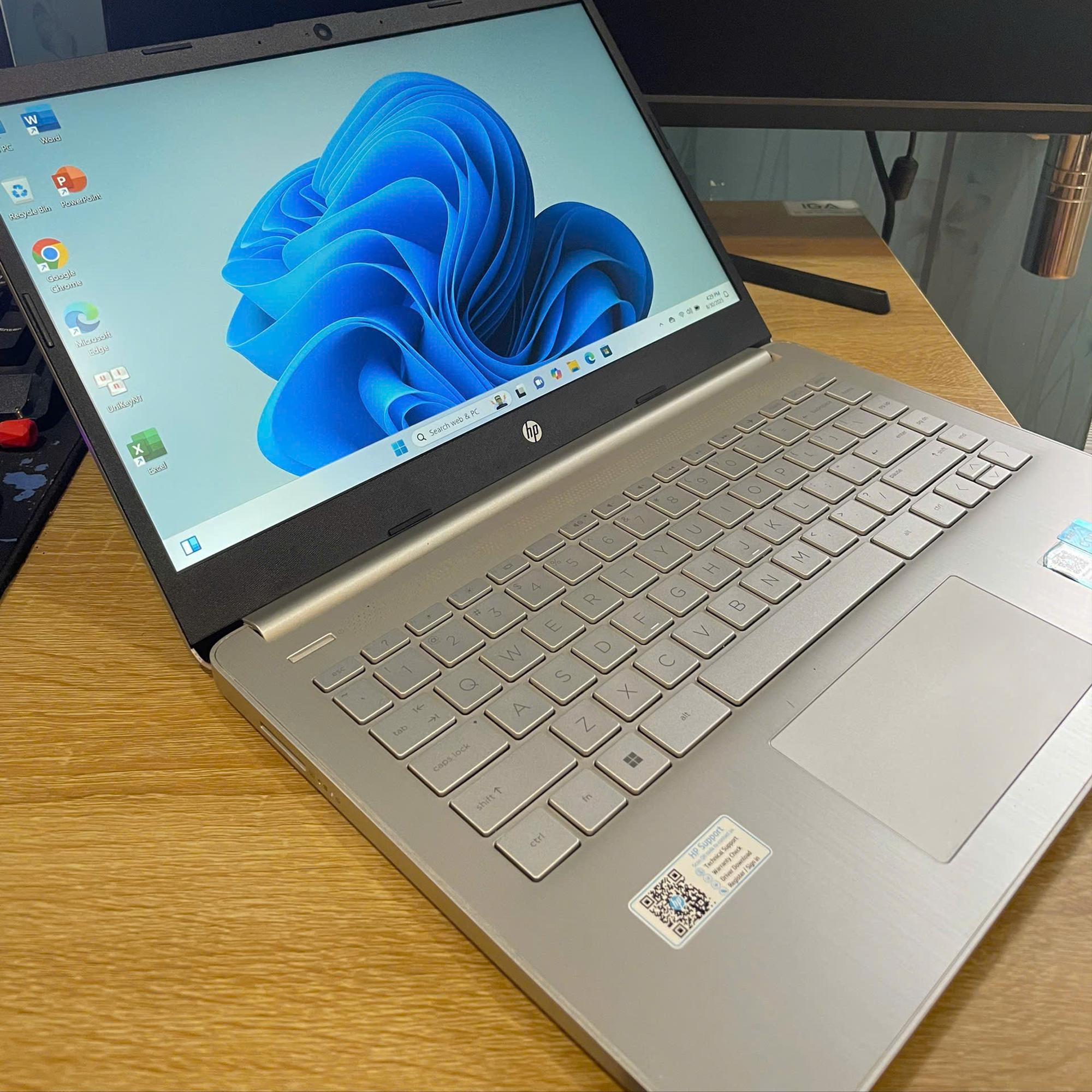 HP I3 12TH Ram 8GB 512GB SSD 14inch FHD IPS-duoc-ban-tai-Vi Tính Kim Trân