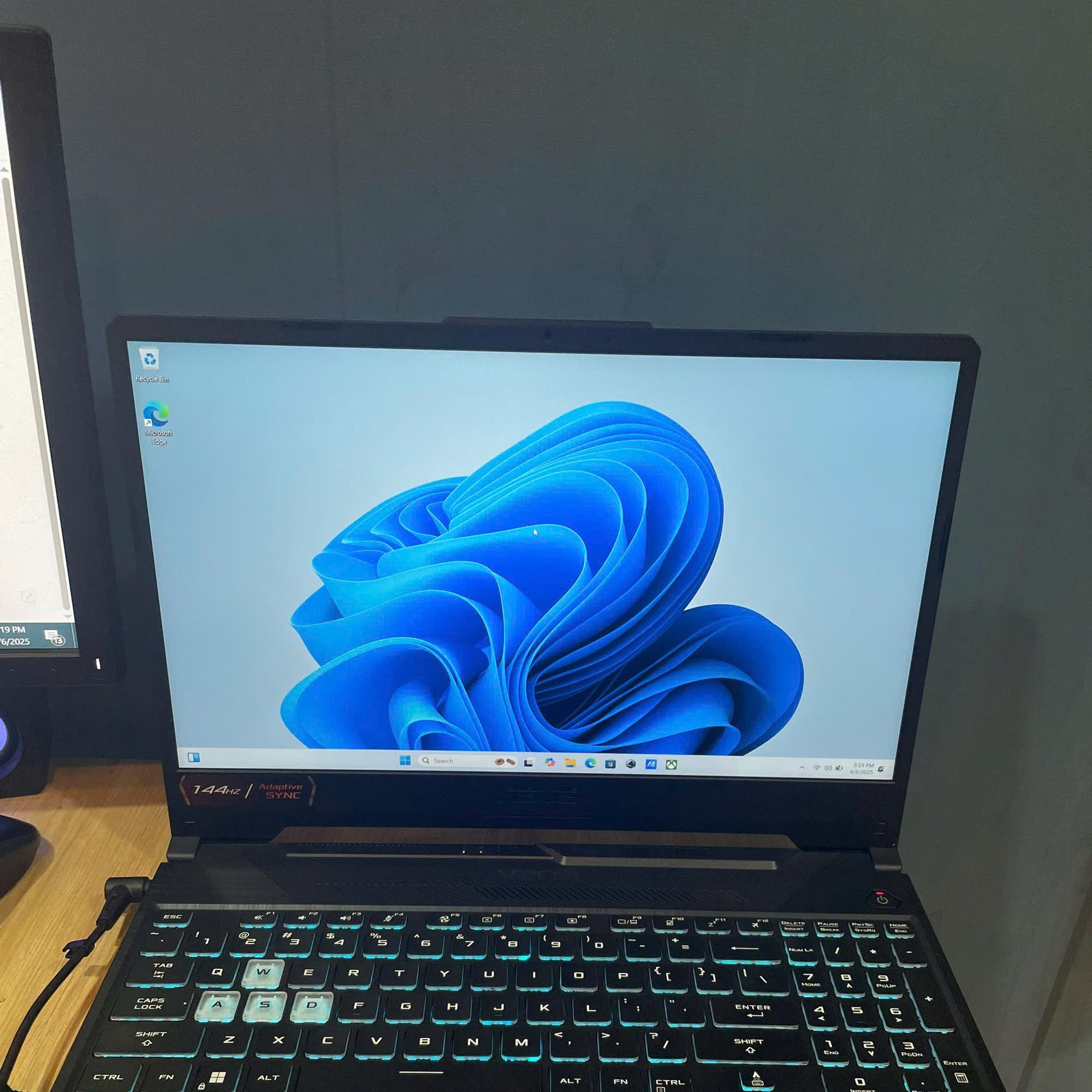 Asus Tuf i5 11th Ram 16gb 512GB SSD Card RTX 2050 Bảo Hành hãng 9/2025-duoc-ban-tai-Vi Tính Kim Trân