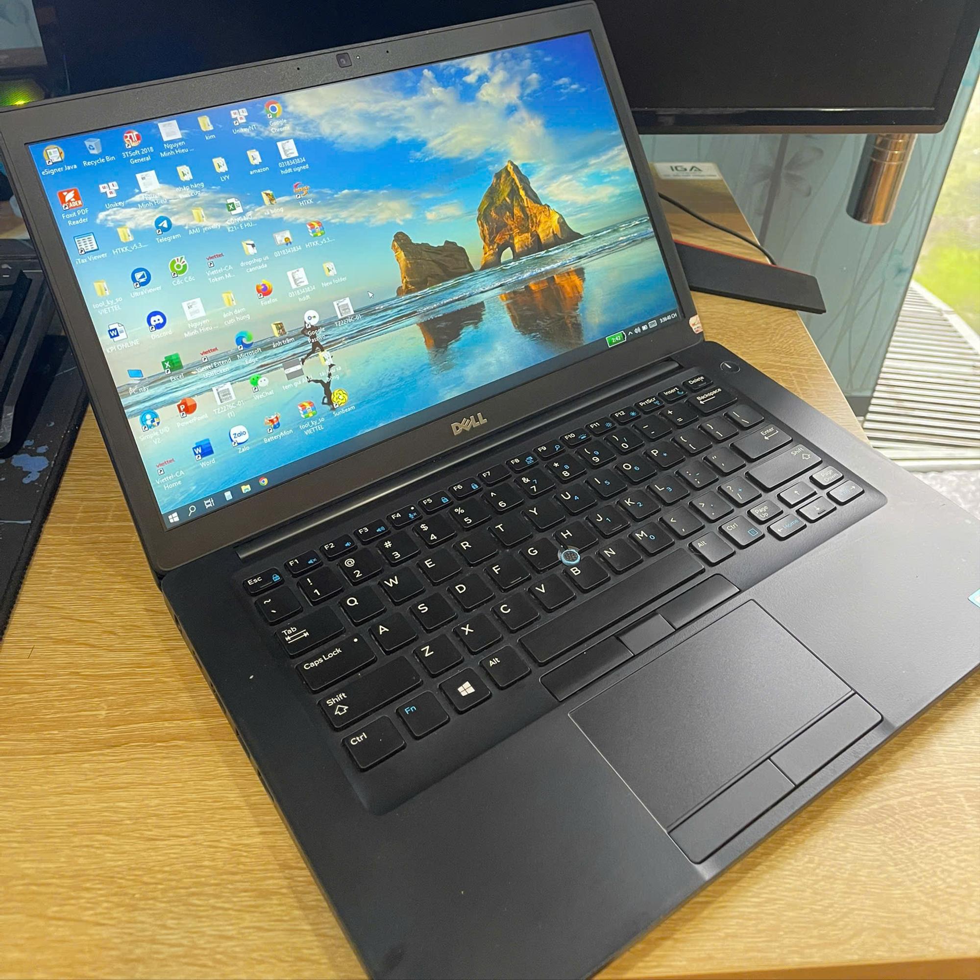 Dell i5 7th Ram 8GB 256GB SSD MÀN 14INCH FHD-duoc-ban-tai-Vi Tính Kim Trân