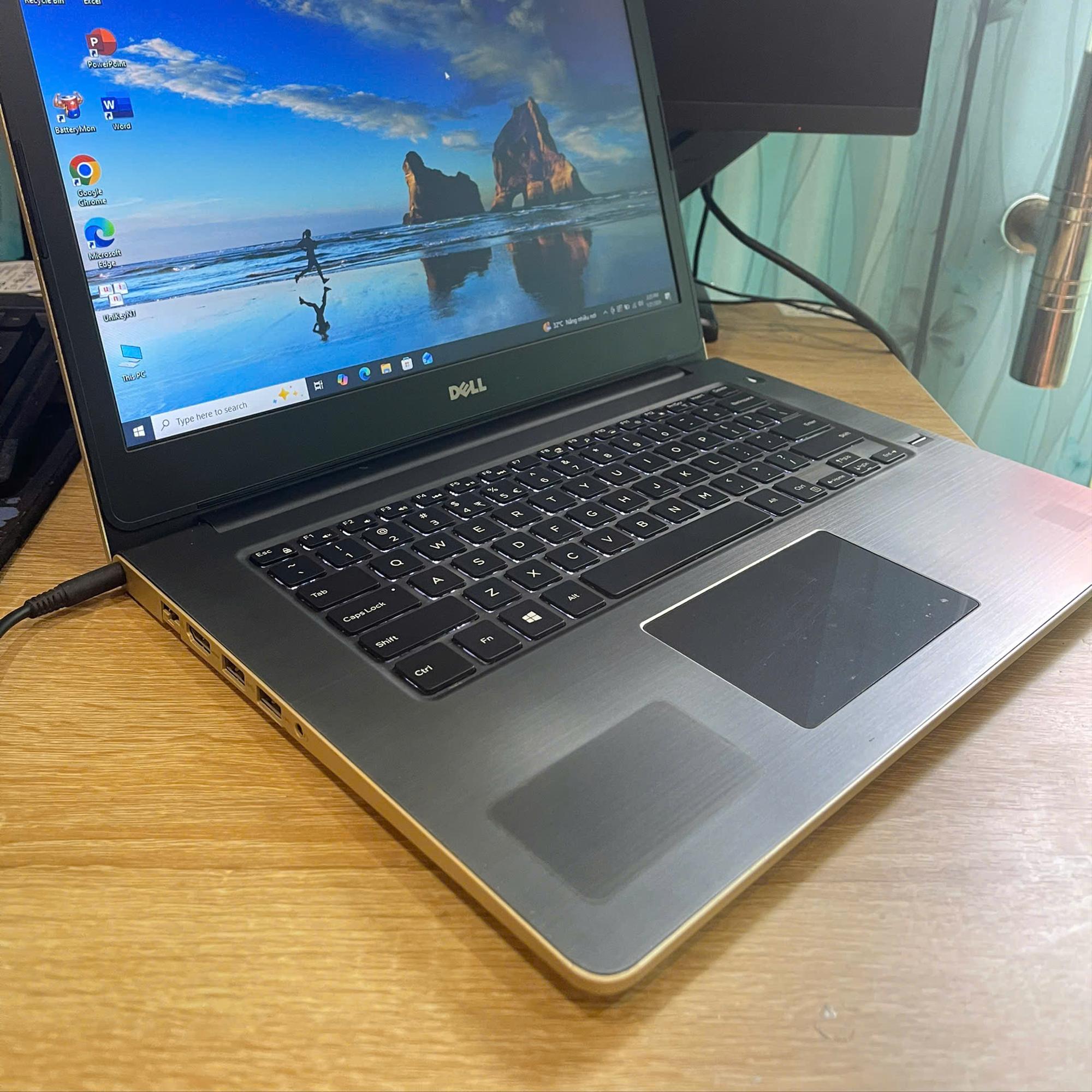 Dell i5 7th Ram 8GB 128GB SSD Màn 14inch-duoc-ban-tai-Vi Tính Kim Trân