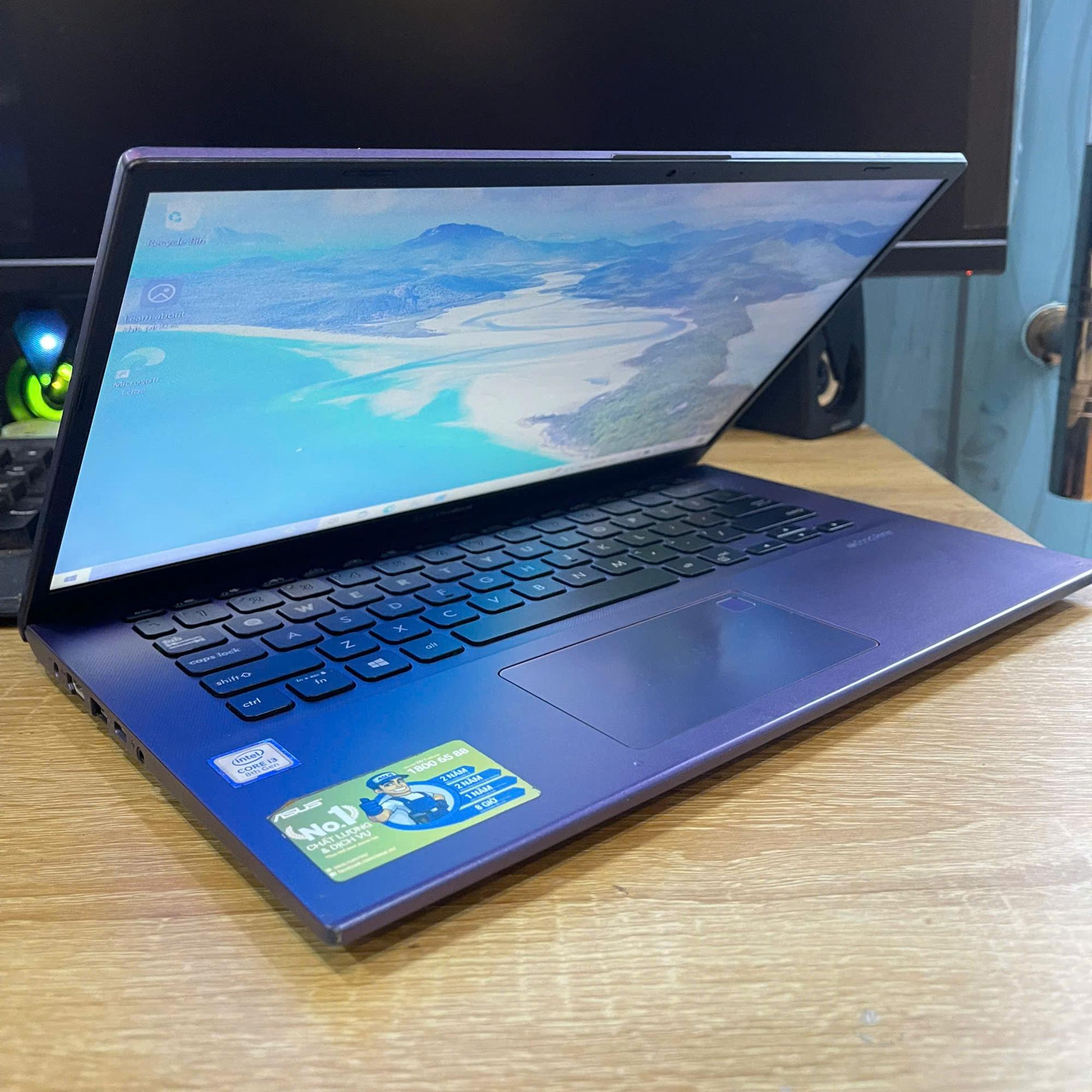 Asus i3 8th Ram 8GB 128GB SSD Màn hình 14inch FHD-duoc-ban-tai-Vi Tính Kim Trân