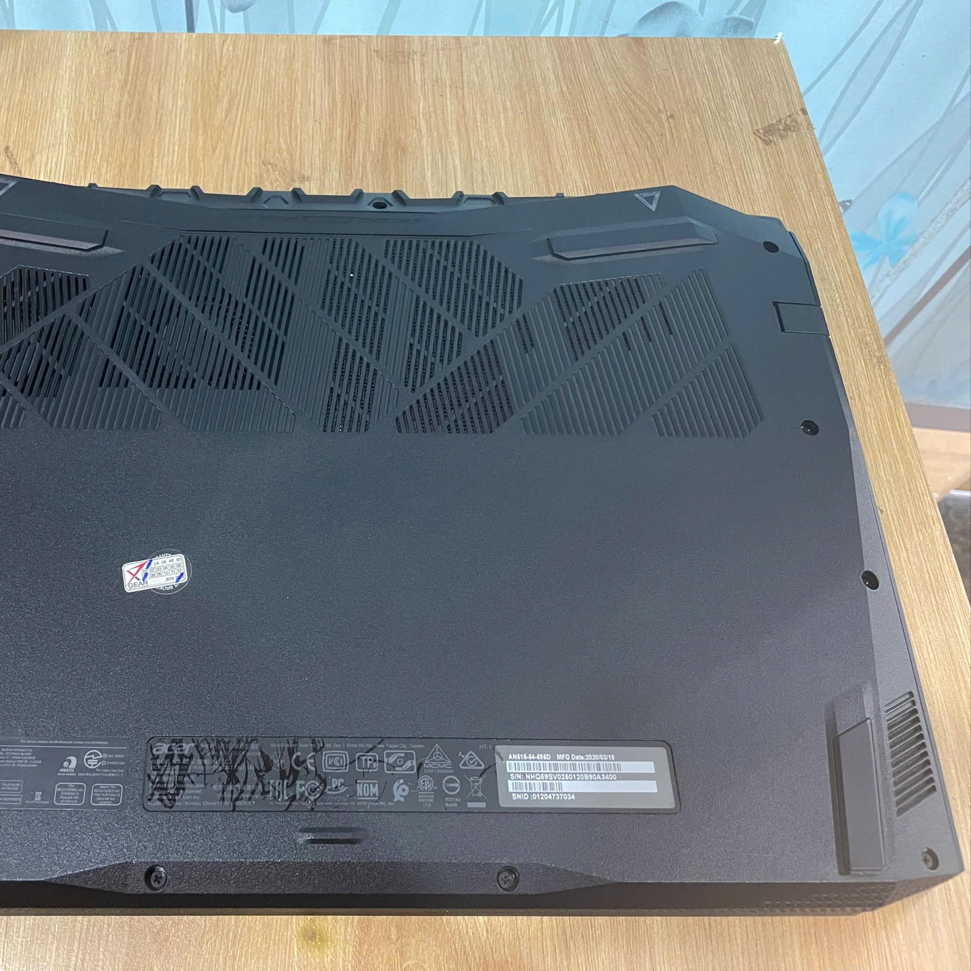Acer Nitro i5 9Th 16gb 512gb Card GTX1050-duoc-ban-tai-Vi Tính Kim Trân