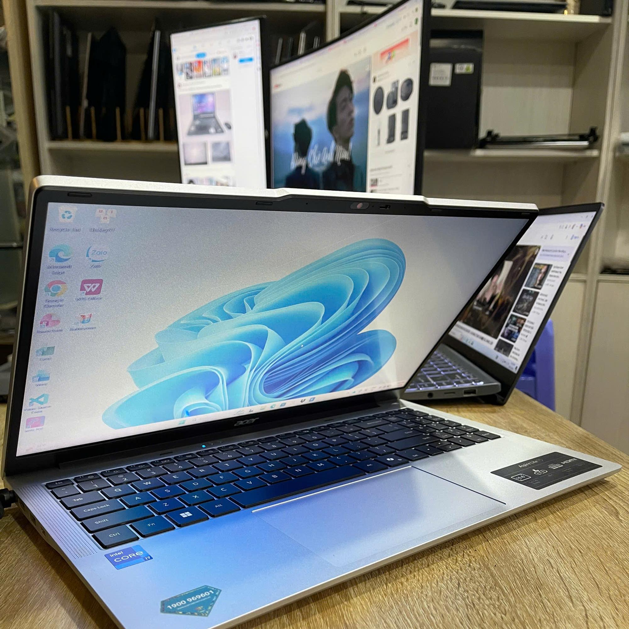 Acer i7 13th Ram 8GB D5 512GB NVMe Màn 15.6inch FHD. BH 11/2026-duoc-ban-tai-Vi Tính Kim Trân