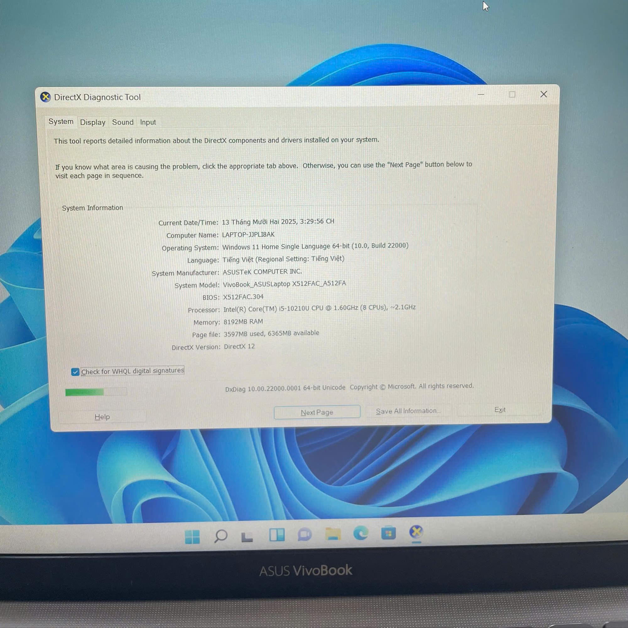 Asus i5 10th Ram 8GB 512GB SSD Màn 15.6inch FHD-duoc-ban-tai-Vi Tính Kim Trân