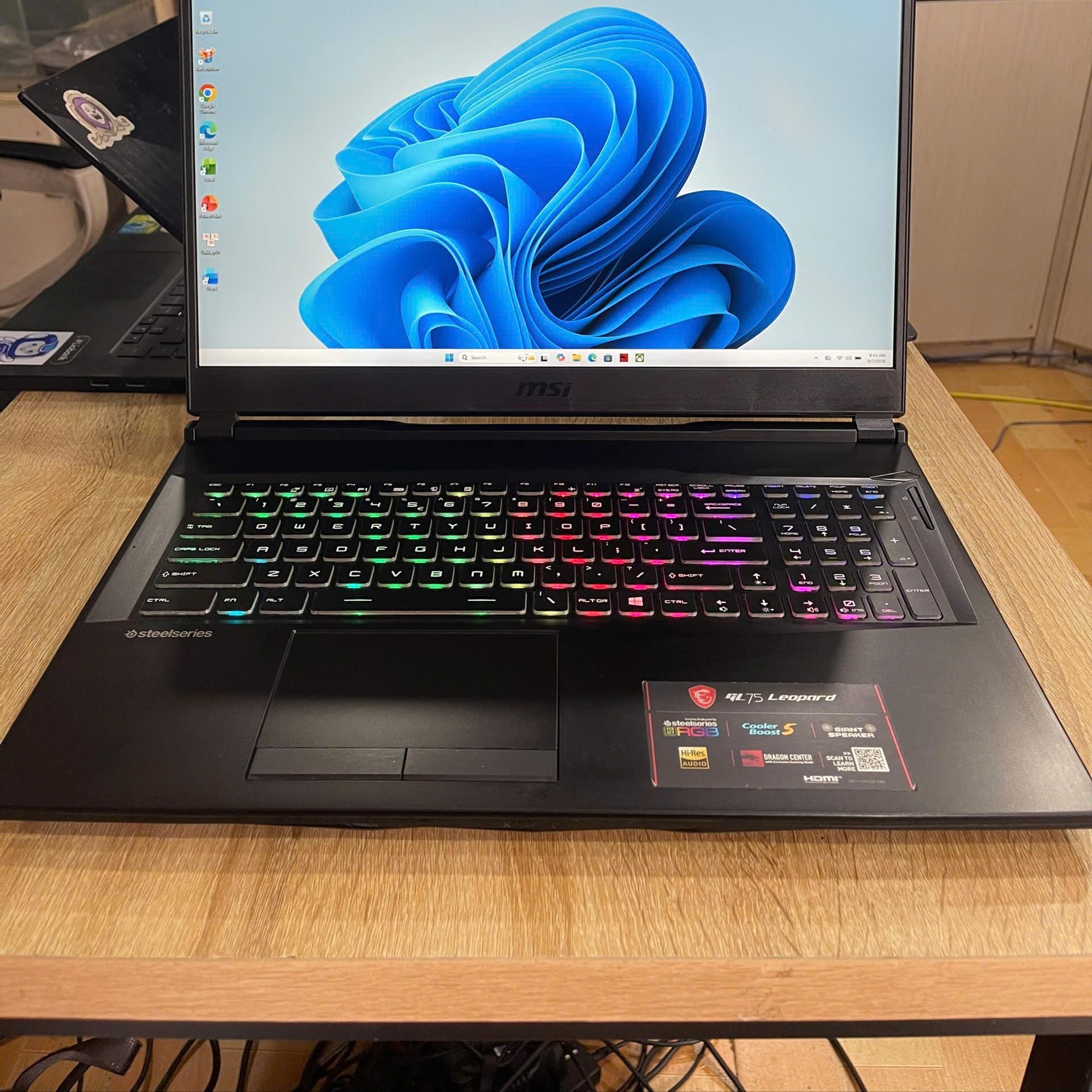 MSI GL75 i7 10th Ram 16GB 512GB SSD Card GTX 1650 Màn 17.3inch 144hz-duoc-ban-tai-Vi Tính Kim Trân