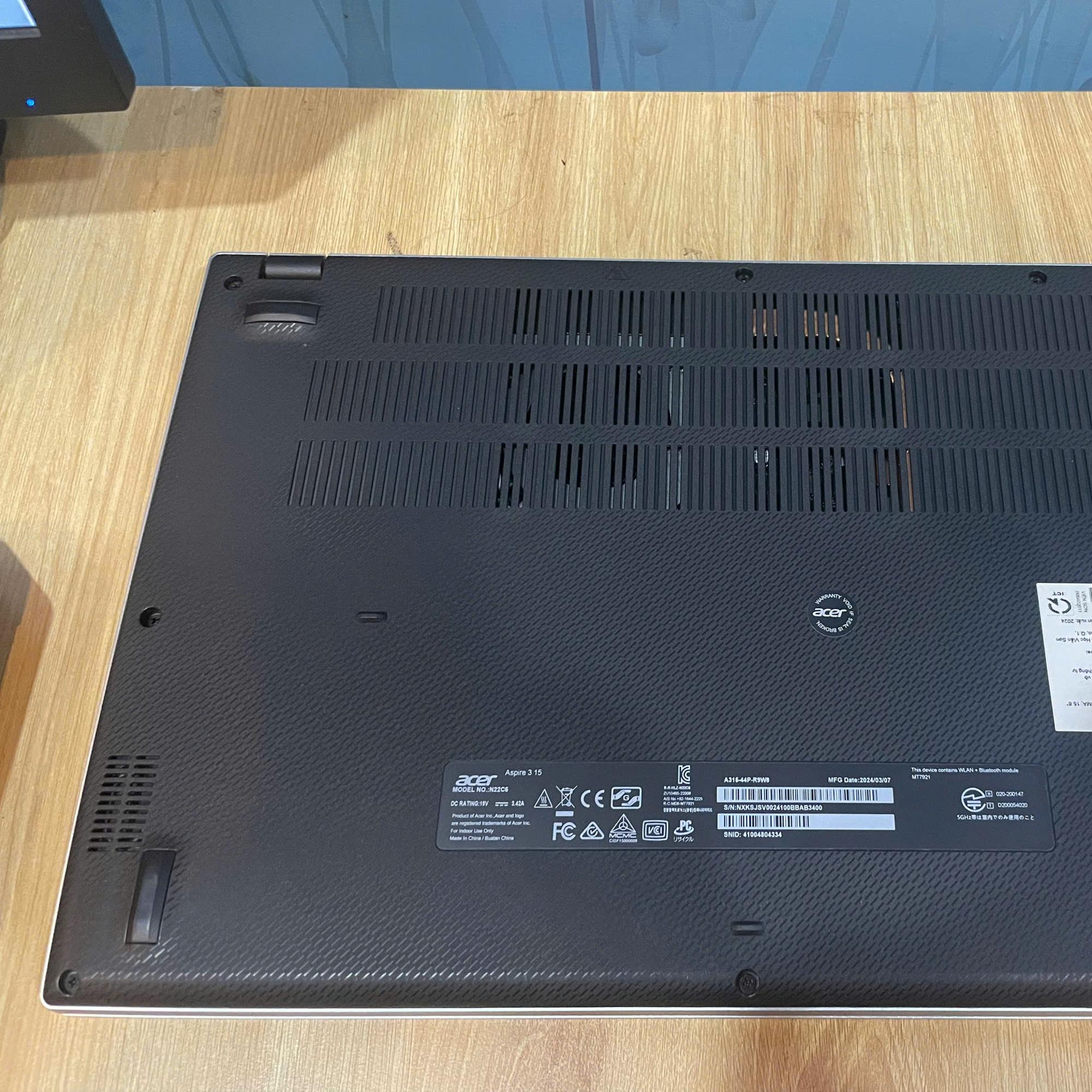 LAPTOP ACER RYZEN 7 5700U CÒN BẢO HÀNH-duoc-ban-tai-Vi Tính Kim Trân