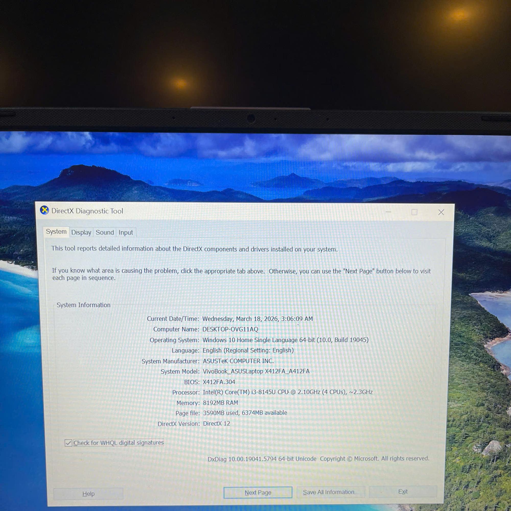 Asus i3 8th Ram 8GB 128GB SSD Màn hình 14inch FHD-duoc-ban-tai-Vi Tính Kim Trân