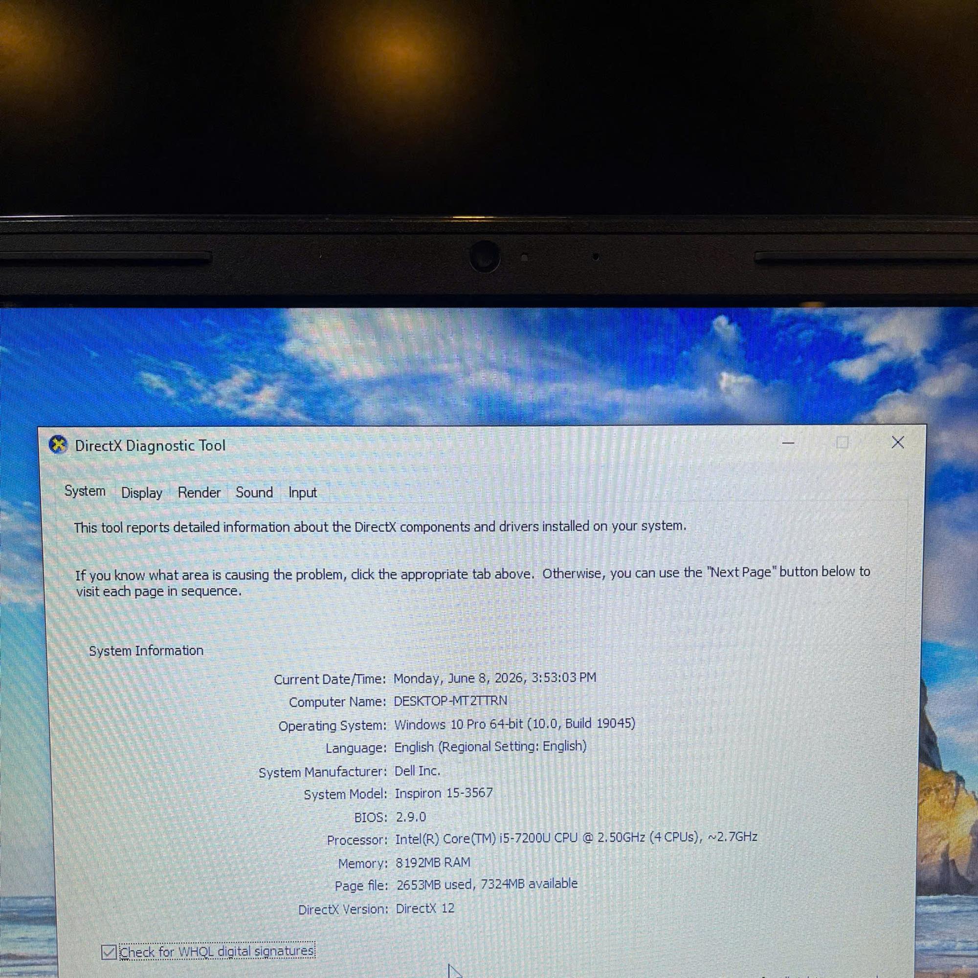 Dell i5 7th Ram 8GB 128GB SSD Card rời AMD R5 M430 Màn 15.6inch-duoc-ban-tai-Vi Tính Kim Trân