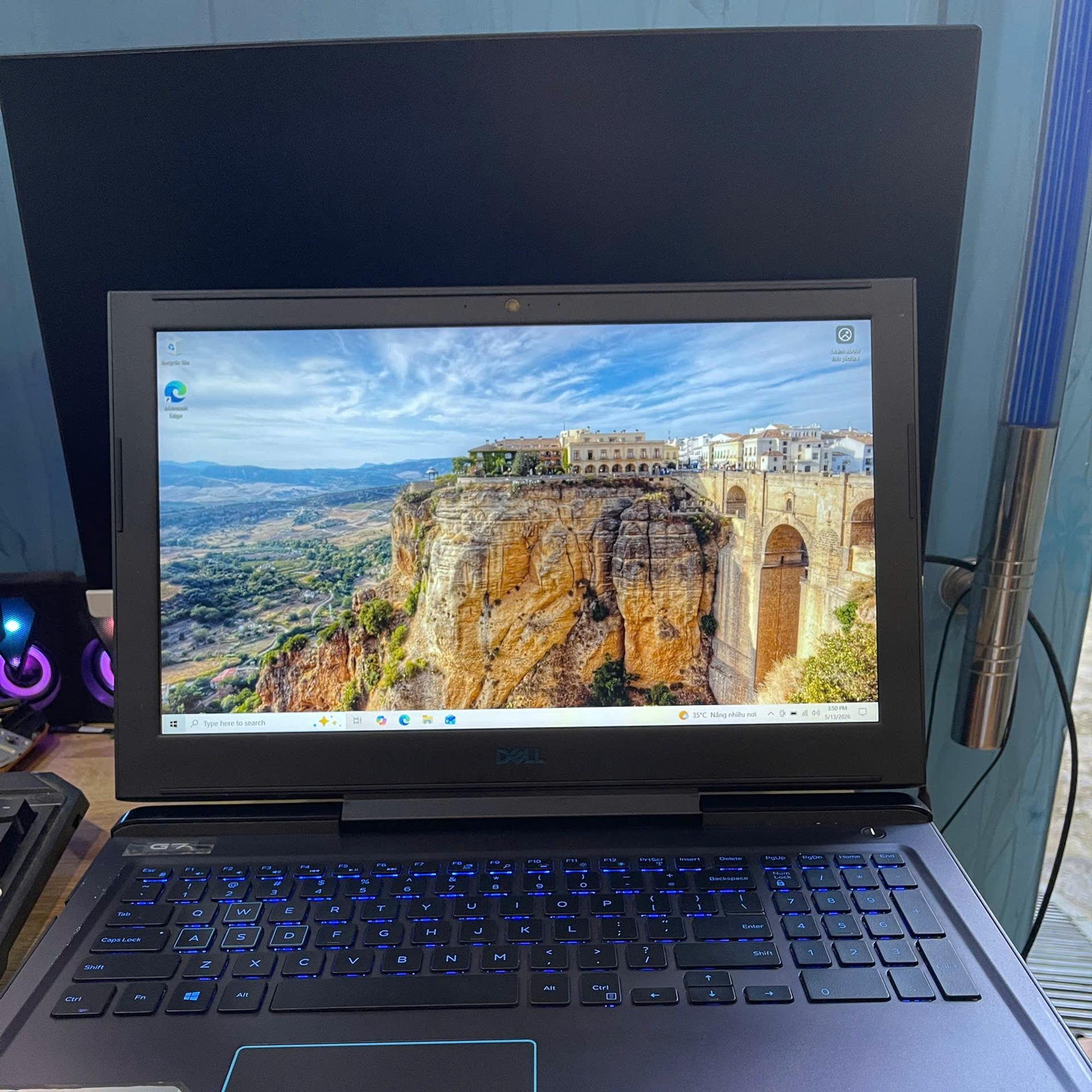 Dell G7 i7 8th 8GB/256GB Card GTX 1060 Max-Q 6GB Màn 15.6inch FHD-duoc-ban-tai-Vi Tính Kim Trân